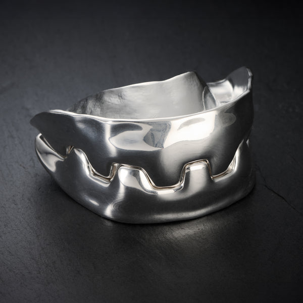 James Bond Jaws Teeth Silver Paperweight Numbered Edition | 007Store