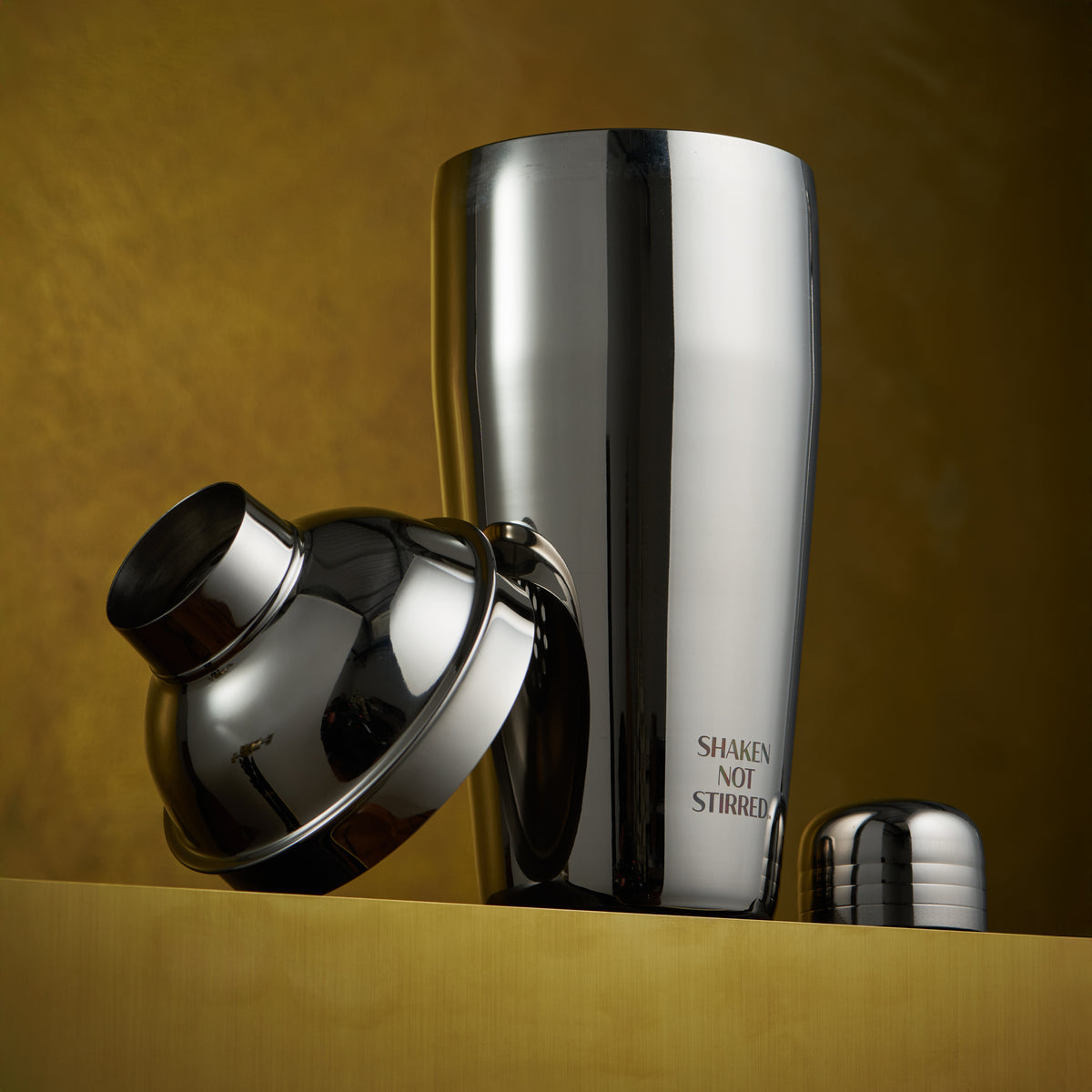James Bond Cocktail Shaker - Shaken Not Stirred Edition