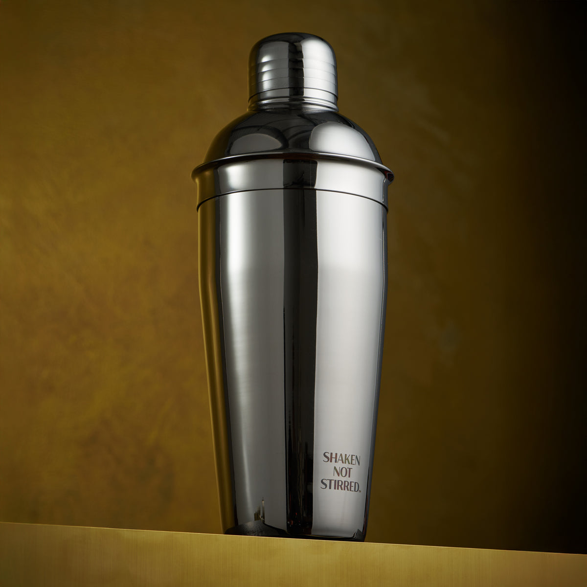 James Bond Cocktail Shaker - Shaken Not Stirred Edition