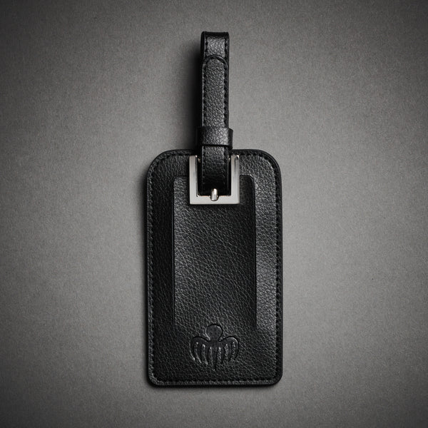 James Bond Personalised SPECTRE Symbol Leather Luggage Tag | 007Store