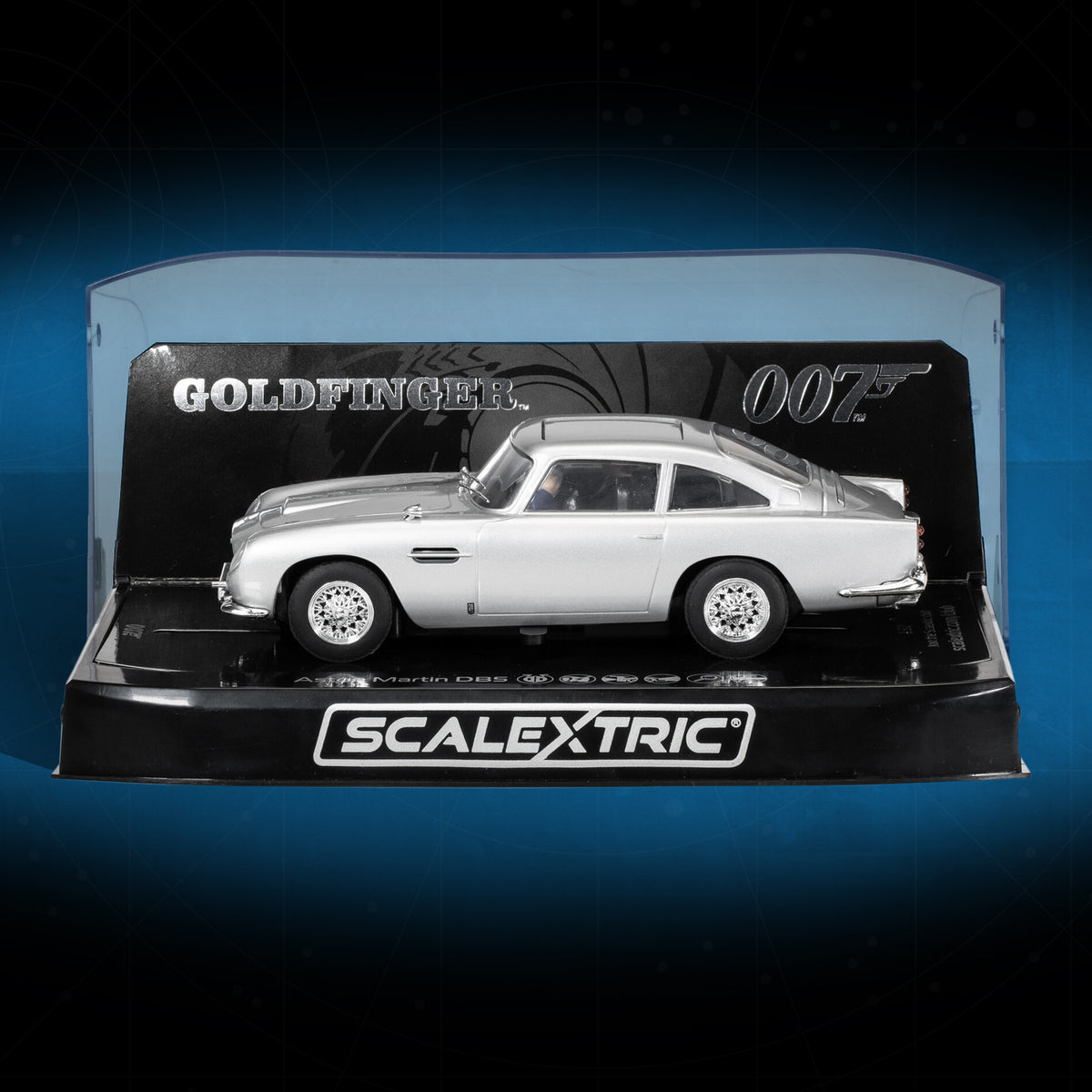 Scalextric James Bond Aston Martin DB5 Slot Car - Goldfinger Edition