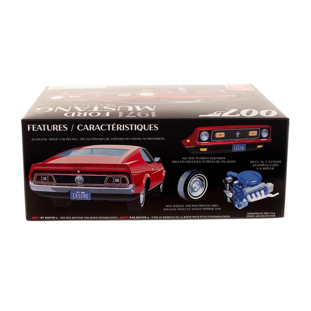 James Bond 1971 Ford Mustang Car Model Kit - Diamonds Are Forever Edition - By AMT - 007STORE