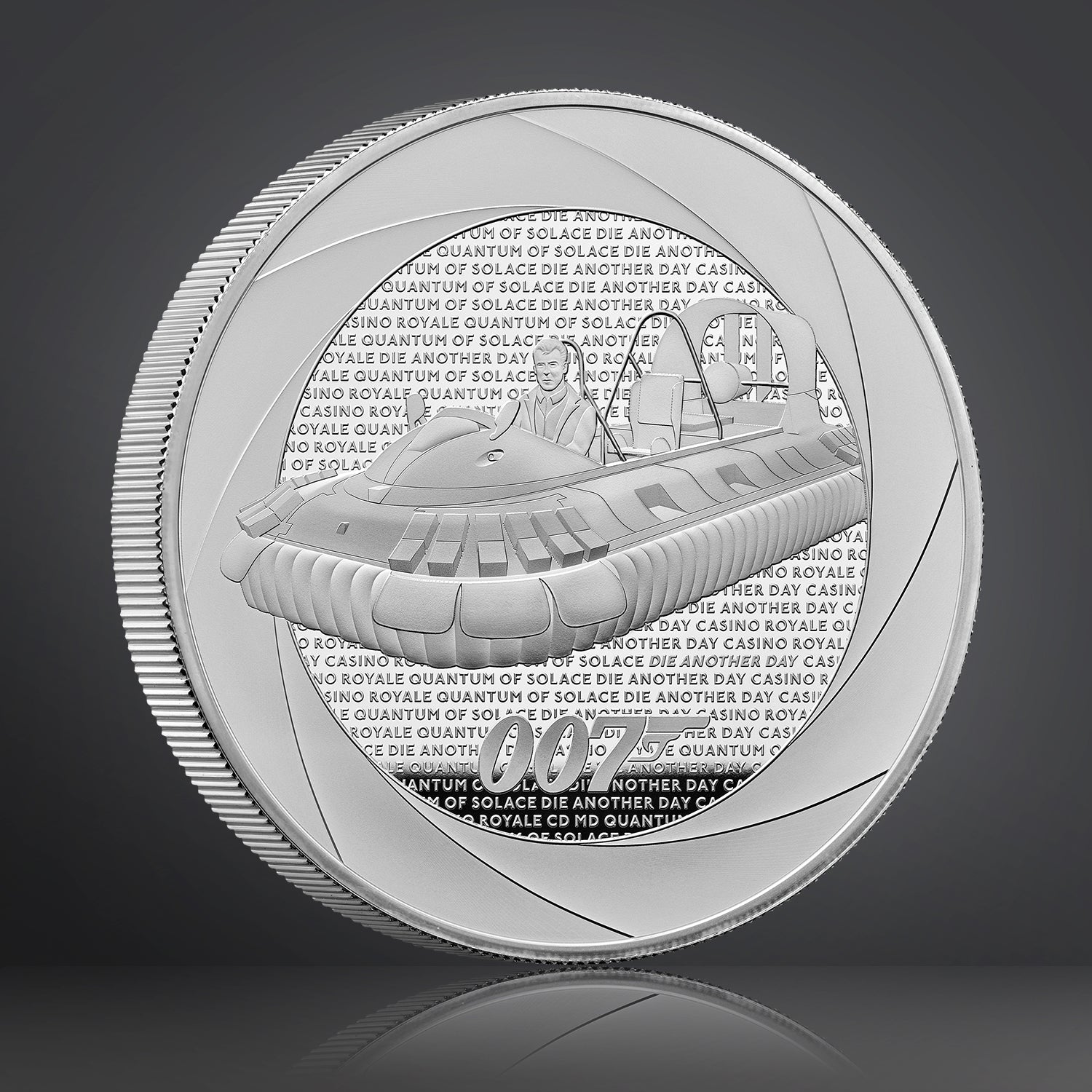 James Bond 1oz Silver Proof Coin - 2000s Numbered Edition - By The Royal Mint (Copy) 007Store