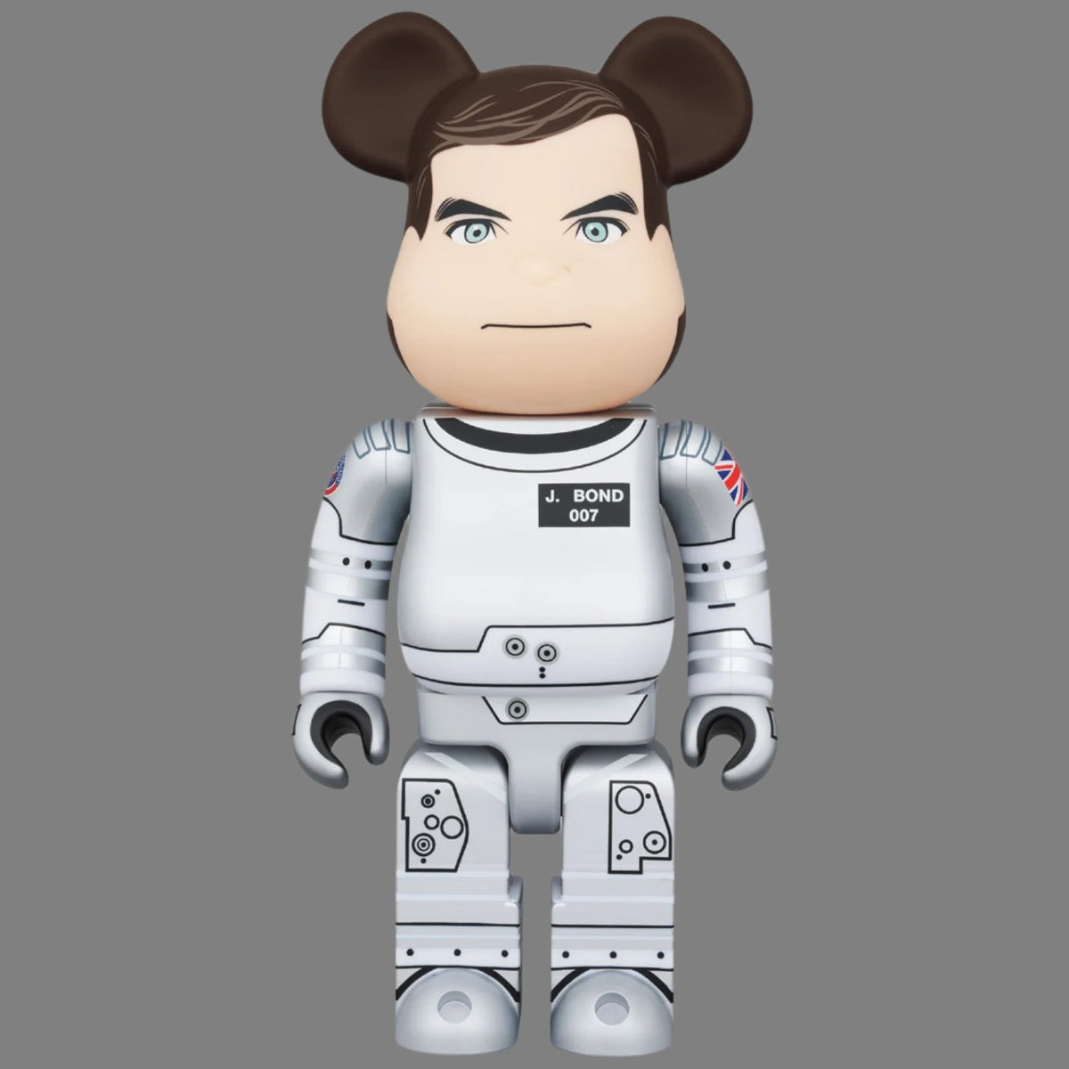 James Bond Be@rbrick 100% &amp; 400% Figure Set - Moonraker Edition – By Medicom Toy