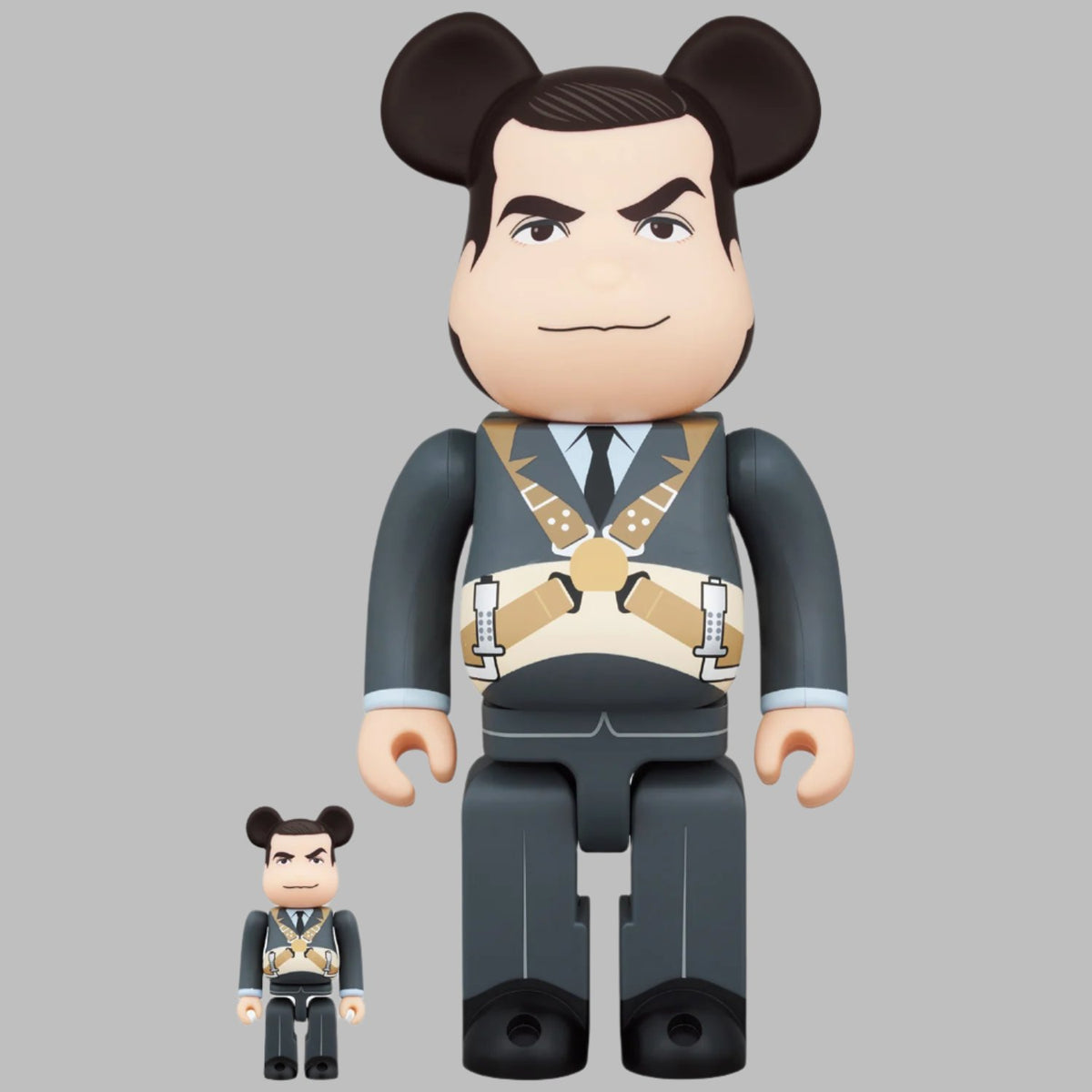 James Bond Bearbrick 100 % &amp;amp; 400 % Figurenset – Man lebt nur zweimal Edition – von Medicom Toy