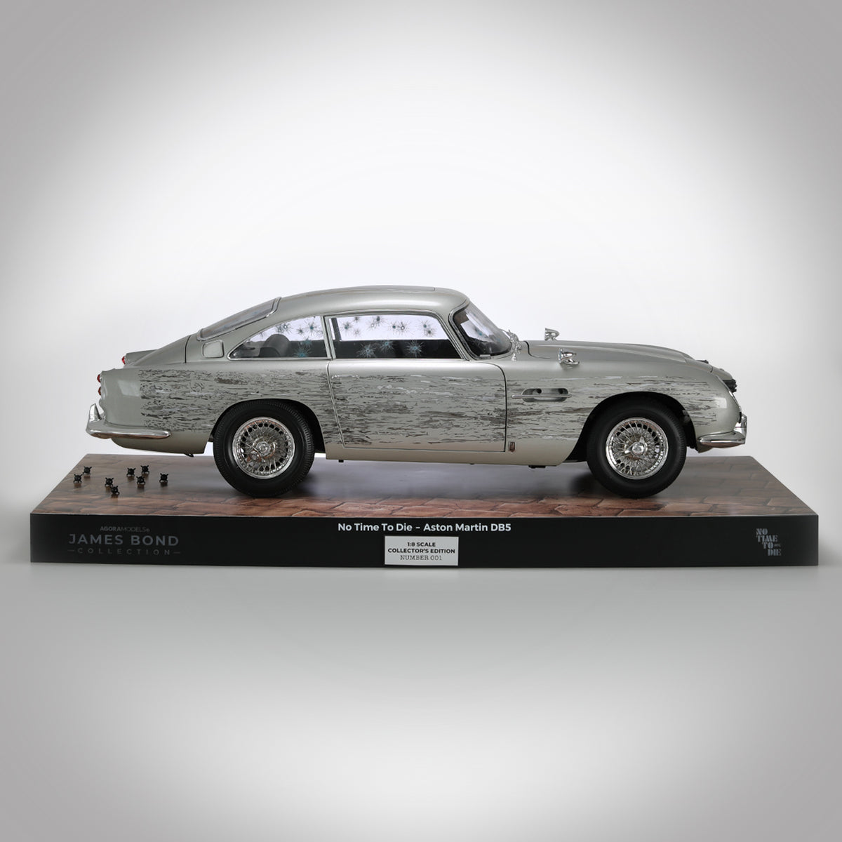 James Bond No Time To Die Aston Martin DB5 Model Car Kit - Numbered Collector's Edition - By Agora Models