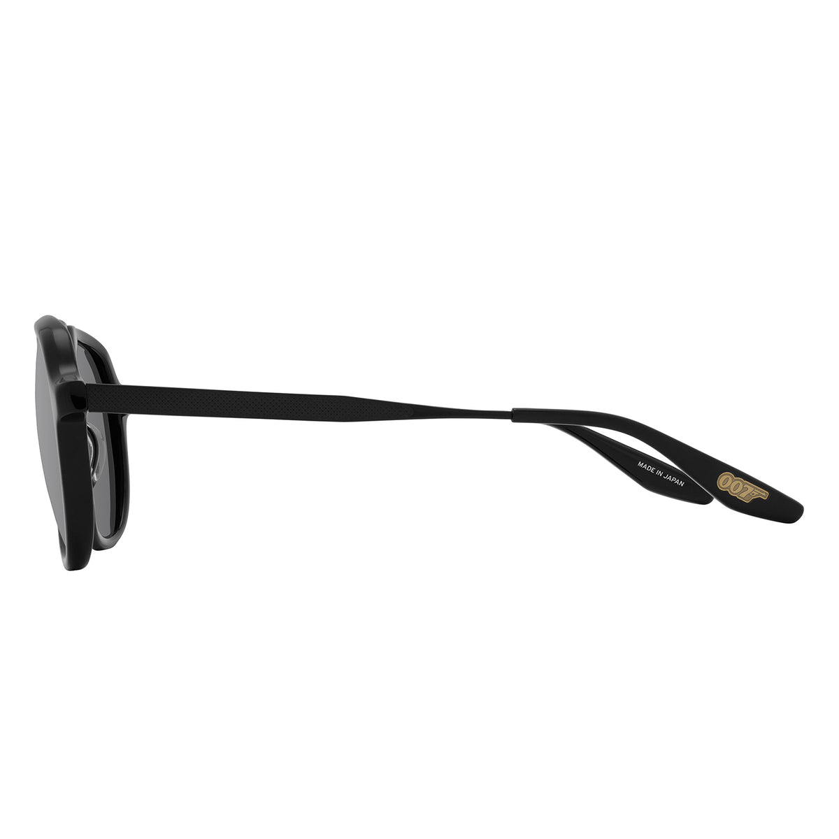 James Bond 007 Vedretta Sunglasses US - Black / Black Satin / Noir Edition - By Barton Perreira (Pre-order)