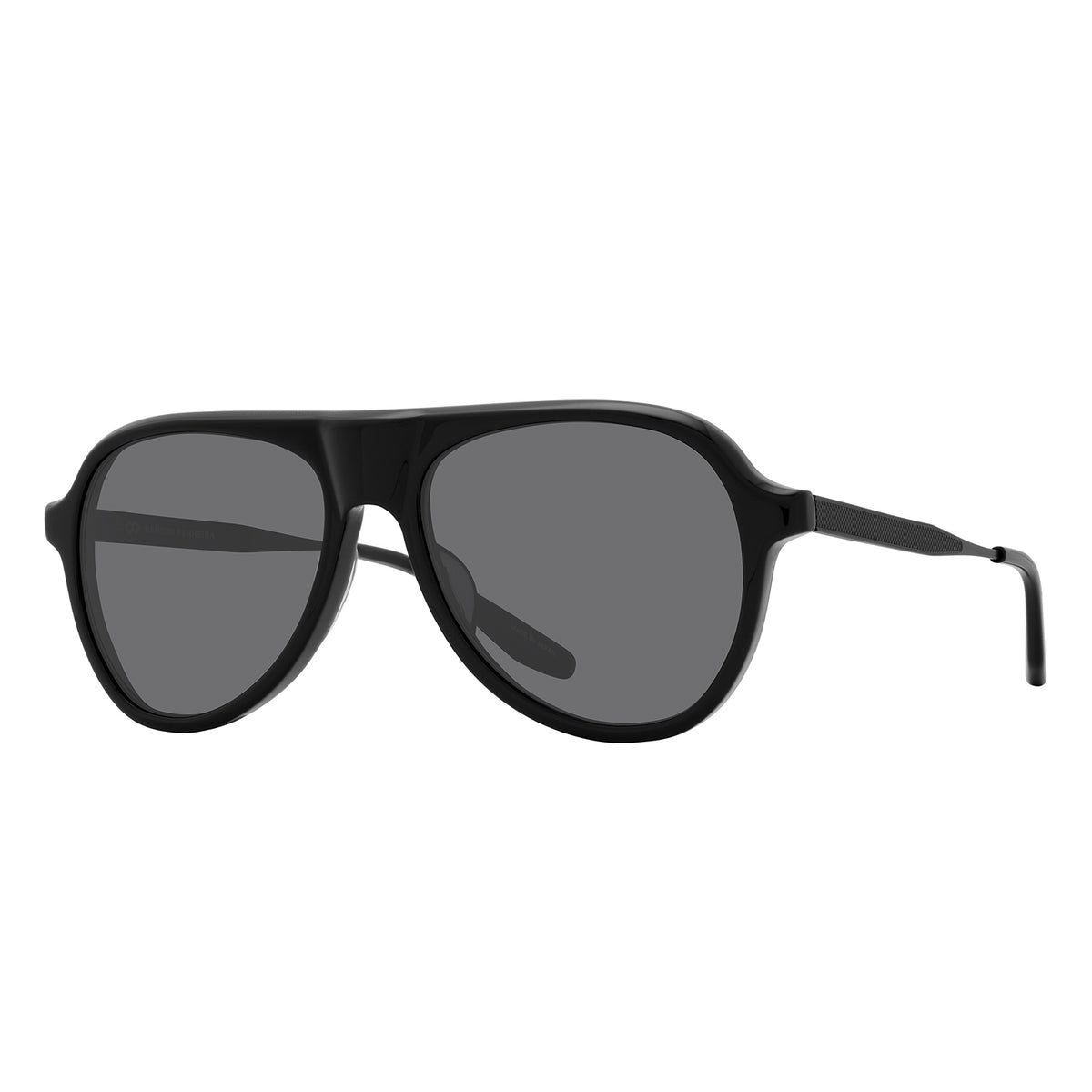 James Bond 007 Vedretta Sunglasses US - Black / Black Satin / Noir Edition - By Barton Perreira (Pre-order)