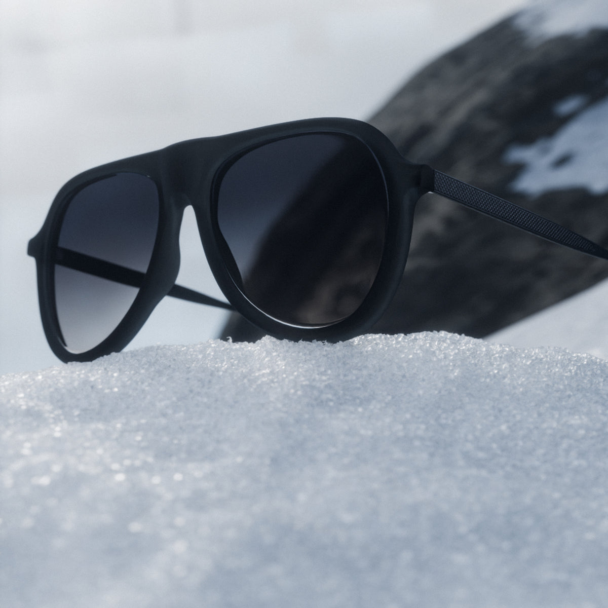 James Bond 007 Vedretta Sunglasses - Matte Dusk / Pewter / Basalt Edition - By Barton Perreira (Pre-order)