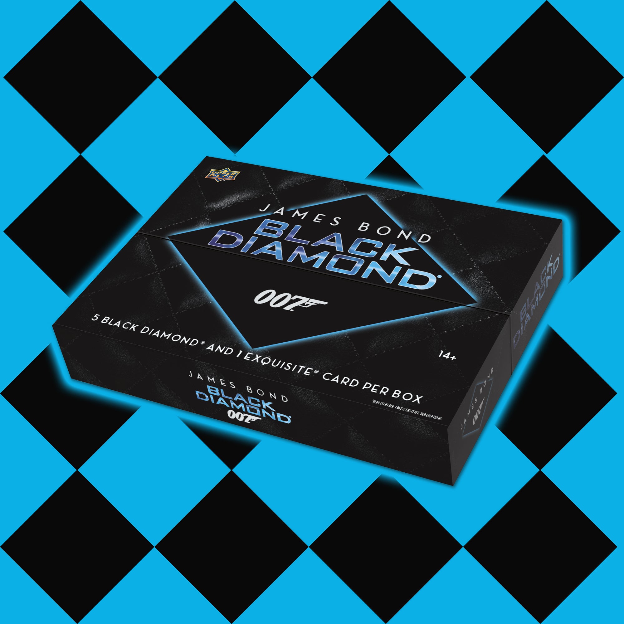 James Bond Black Diamond Six Trading Card Box - By Upper Deck (Pre-order) 007Store