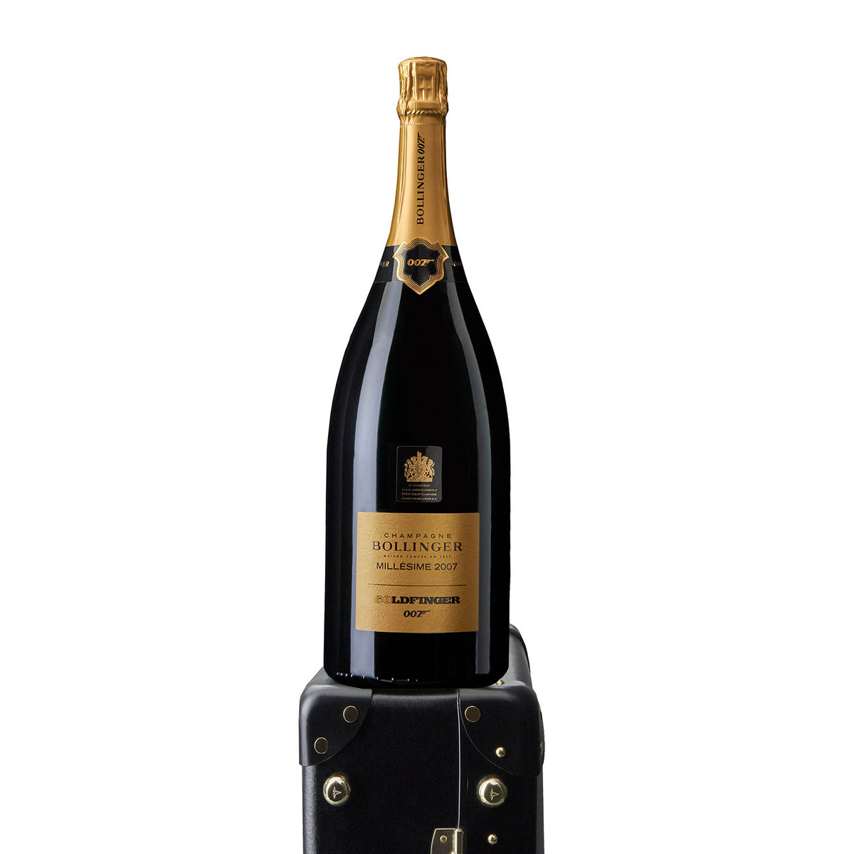 James Bond Champagne Bollinger Anniversary Magnum Set - 007 Goldfinger Numbered Edition