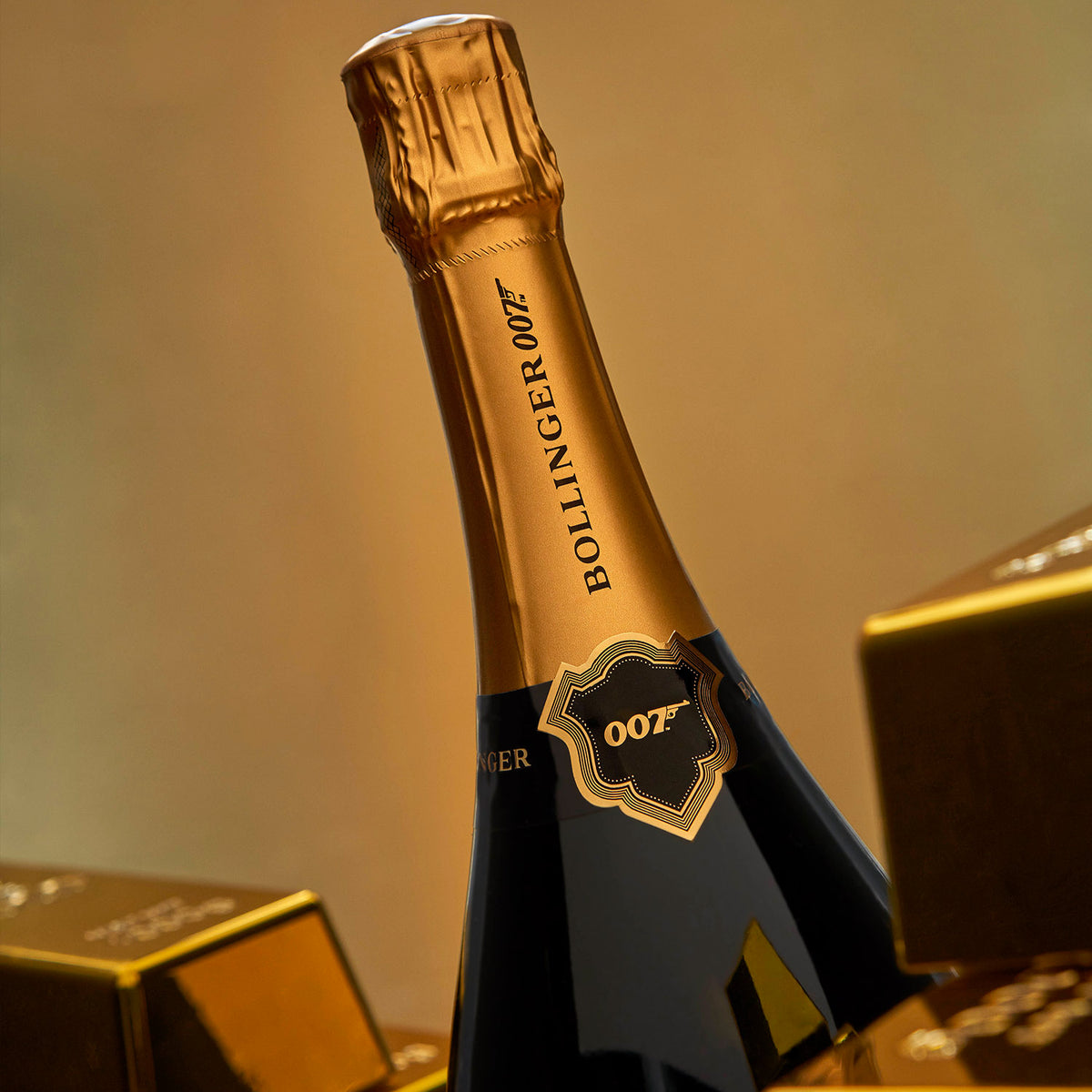 James Bond Champagne Bollinger Anniversary Magnum Set - 007 Goldfinger Numbered Edition