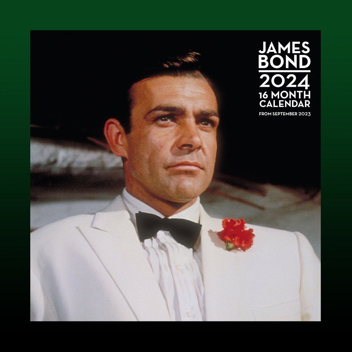 James Bond 2024 Wall Calendar
