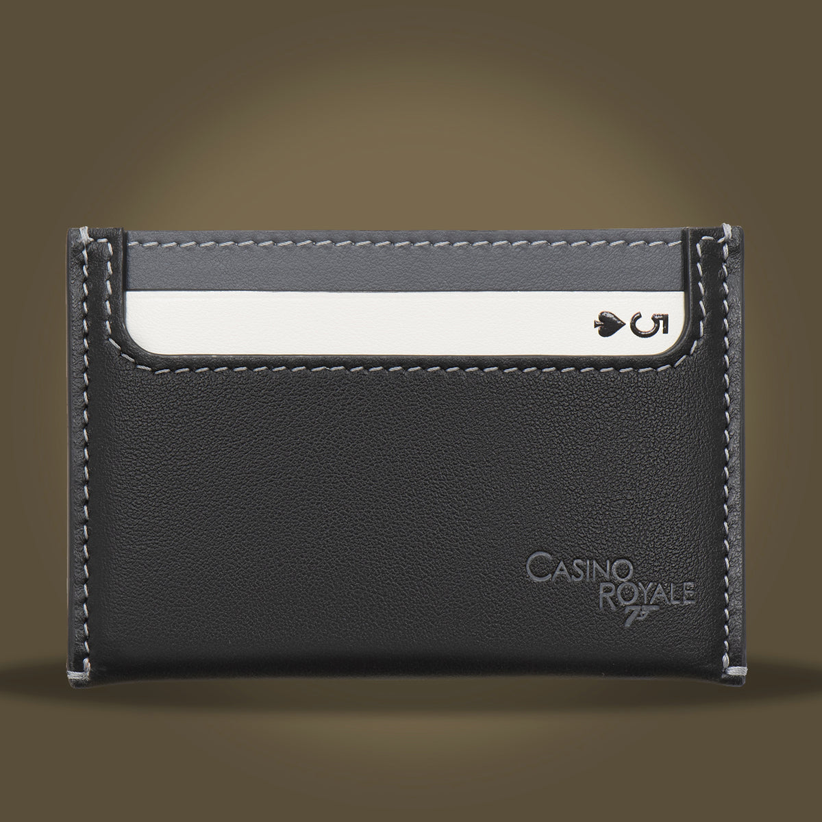 James Bond Leather Card Holder - Casino Royale 20th Anniversary Edition - By Globe-Trotter