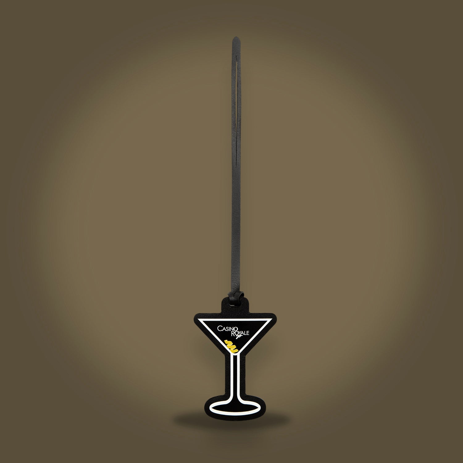 James Bond Vesper Martini Leather Bag Charm - Casino Royale 20th Anniversary Edition - By Globe-Trotter 007Store