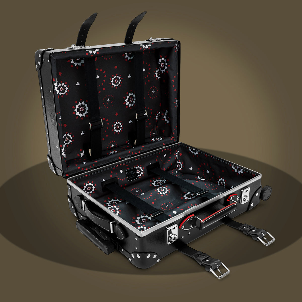 James Bond Carry-On Trolley Case - Black & Graphite Casino Royale 20th Anniversary Edition - By Globe-Trotter