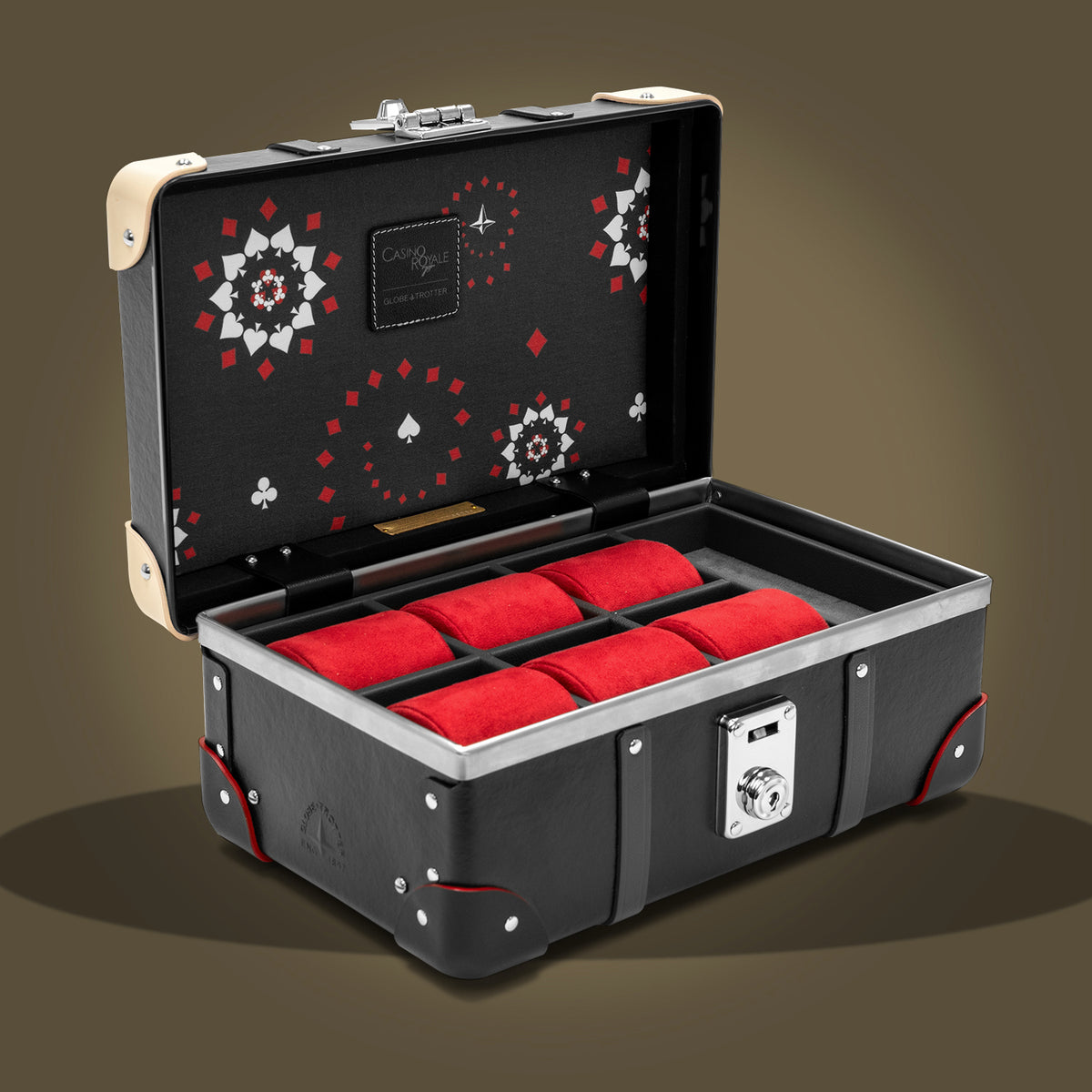 James Bond Watch Case - Casino Royale 20th Anniversary Edition - By Globe-Trotter 007Store