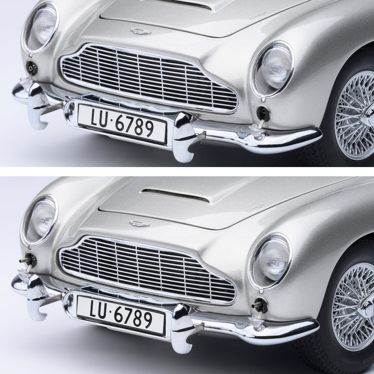 James Bond Aston Martin DB5 Model Car - Goldfinger Edition - By AUTOart 007Store