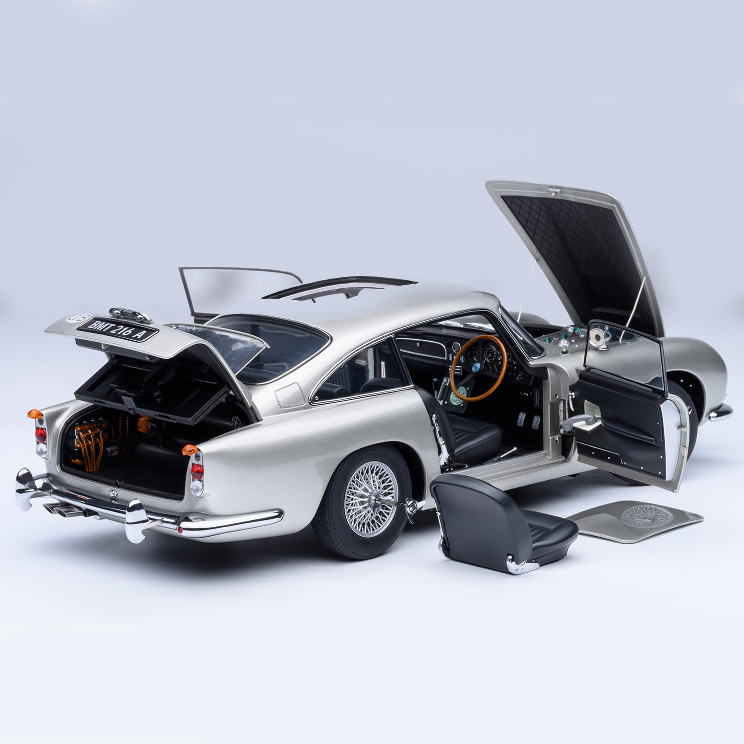 James Bond Aston Martin DB5 Model Car - Goldfinger Edition - By AUTOart (Pre-order) 007Store