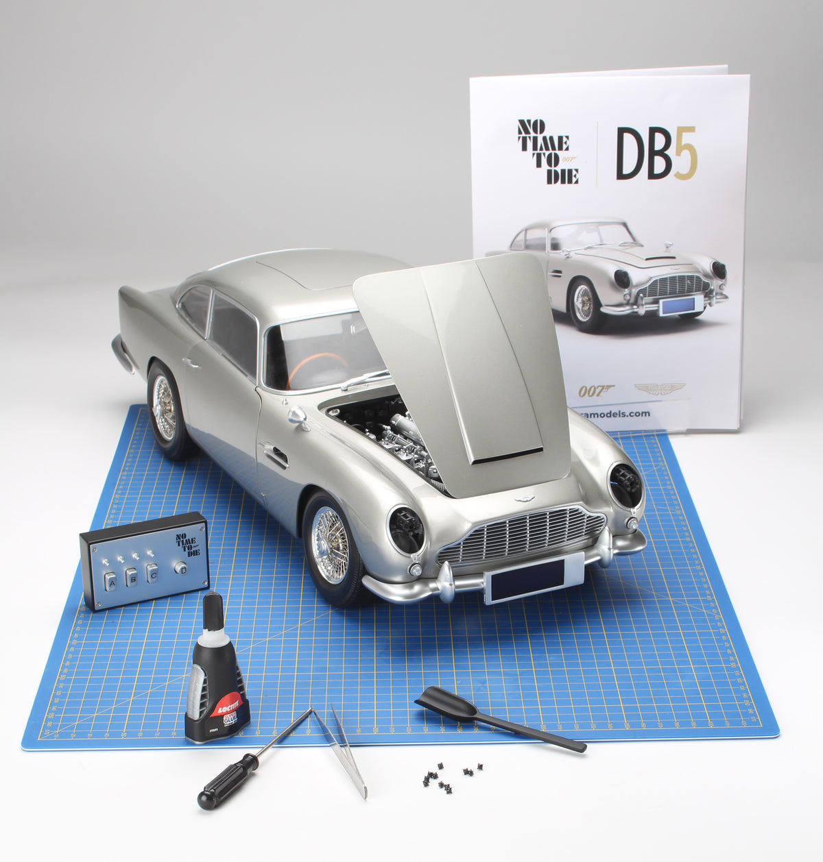 James Bond No Time To Die Aston Martin DB5 Model Car Kit - Subscription - By Agora Models (Copy) 007Store