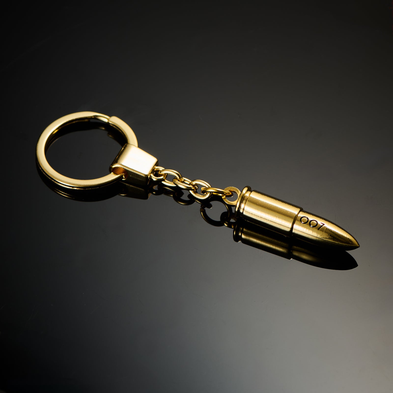 James Bond Golden Bullet Keyring - The Man With The Golden Gun Edition 007Store