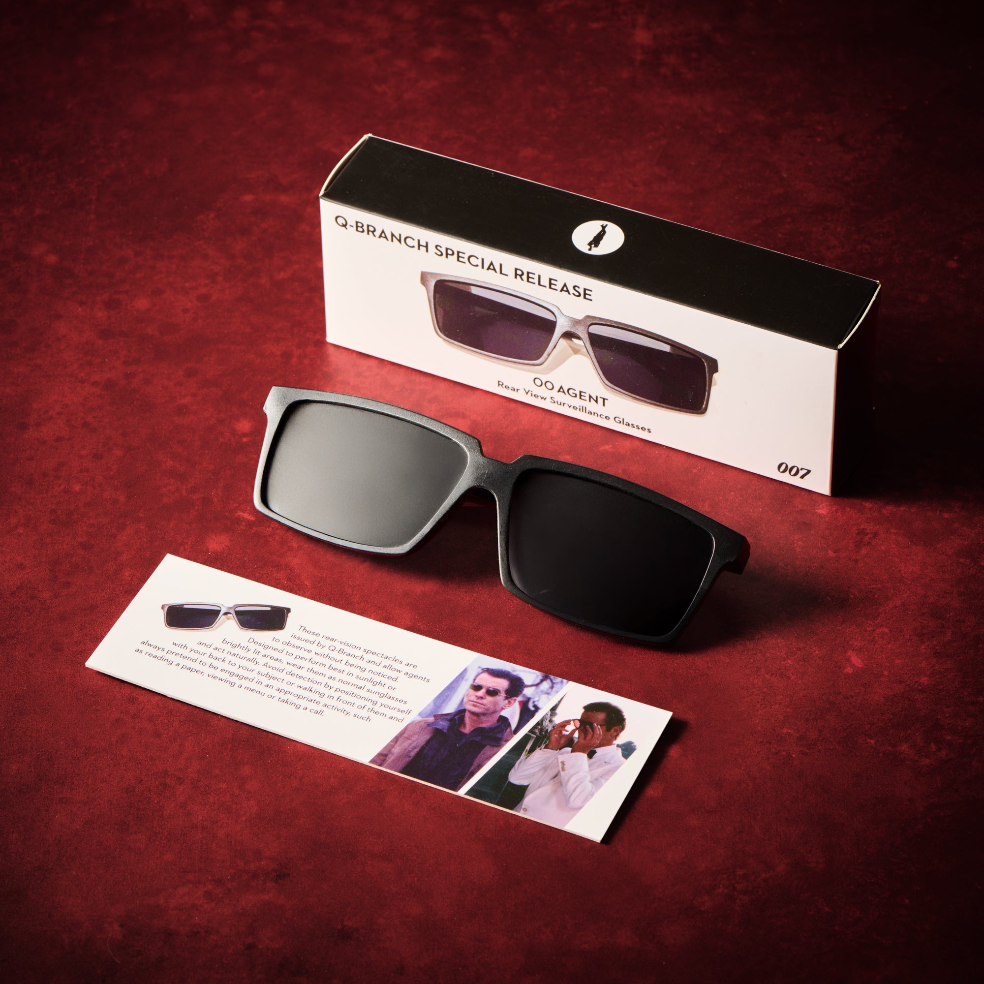 James Bond Secret Agent Glasses Q Branch Special Release