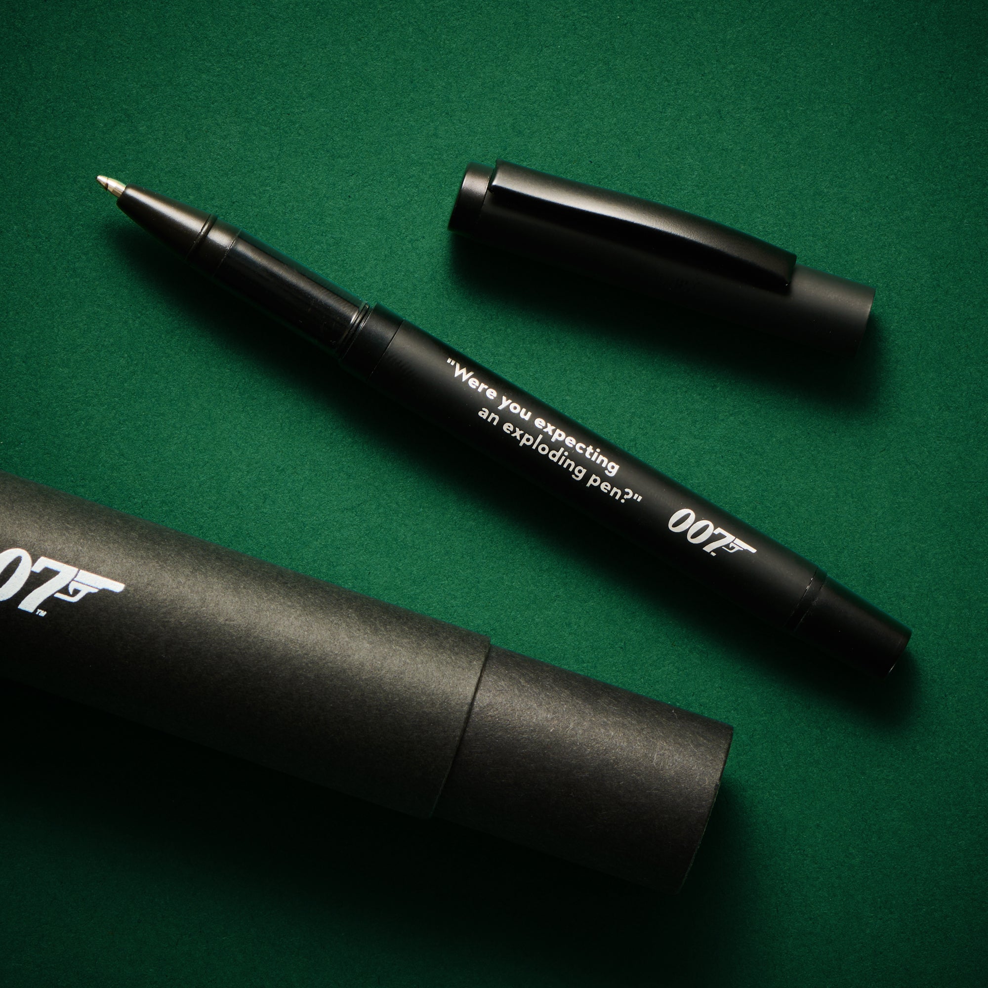 Exploding Pen 007 James Bond Quote Rollerball Pen | 007Store