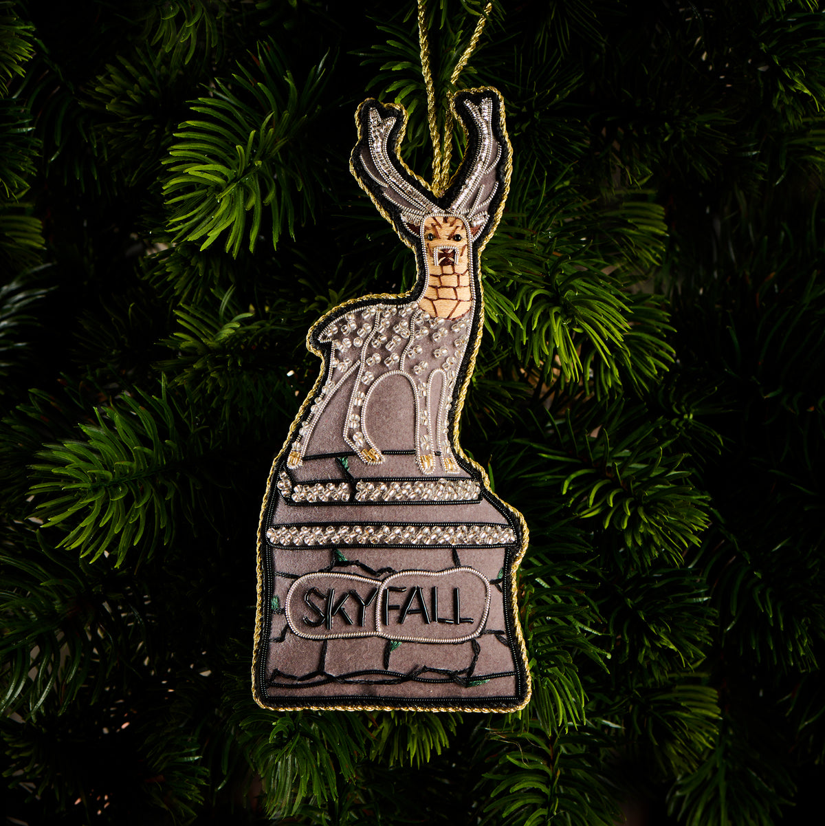James Bond Skyfall Stag Tree Decoration