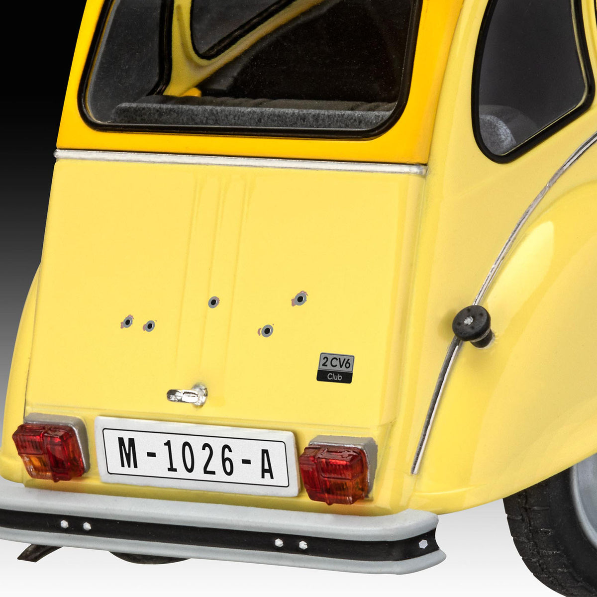 James Bond Citroen 2CV Model Car Kit - For Your Eyes Only Edition - By Revell