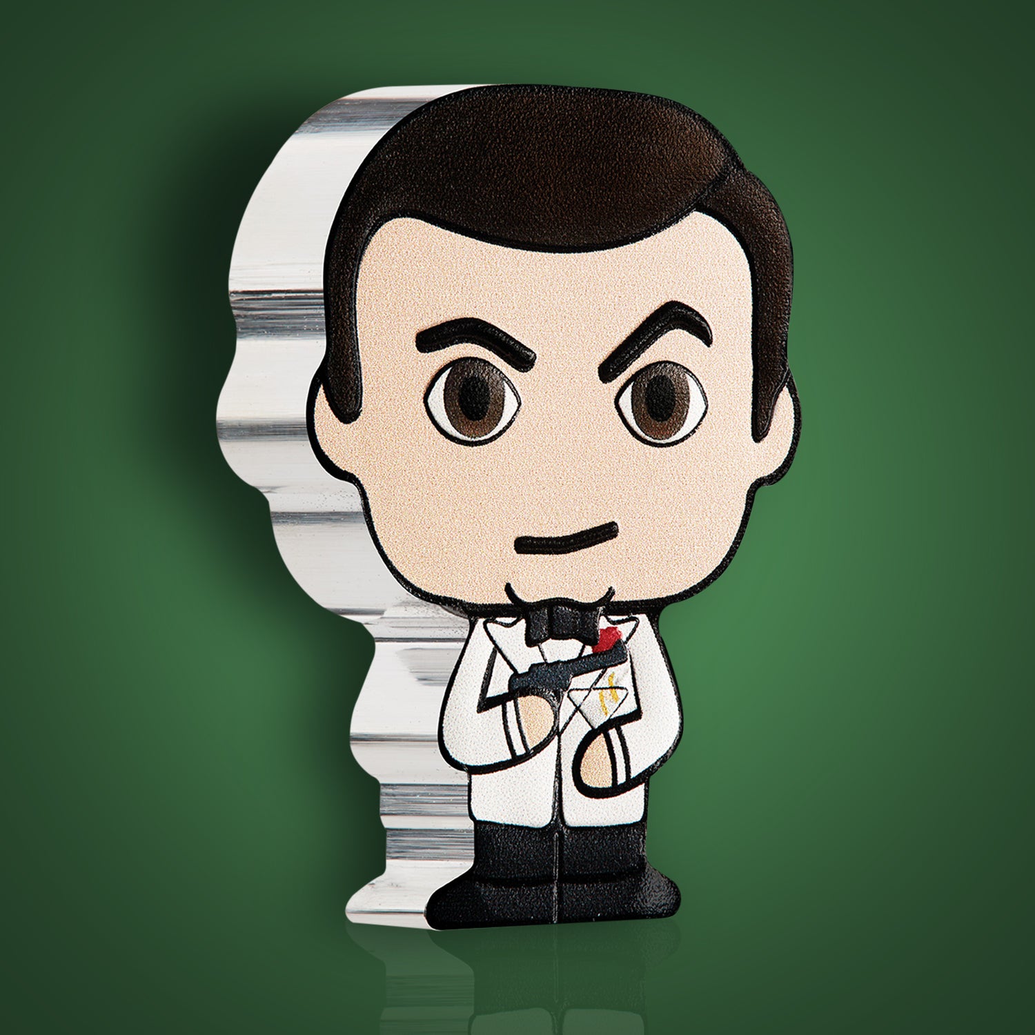 James Bond 1oz Silver Minted Mini Coin - Numbered Edition - By The Perth Mint 007Store