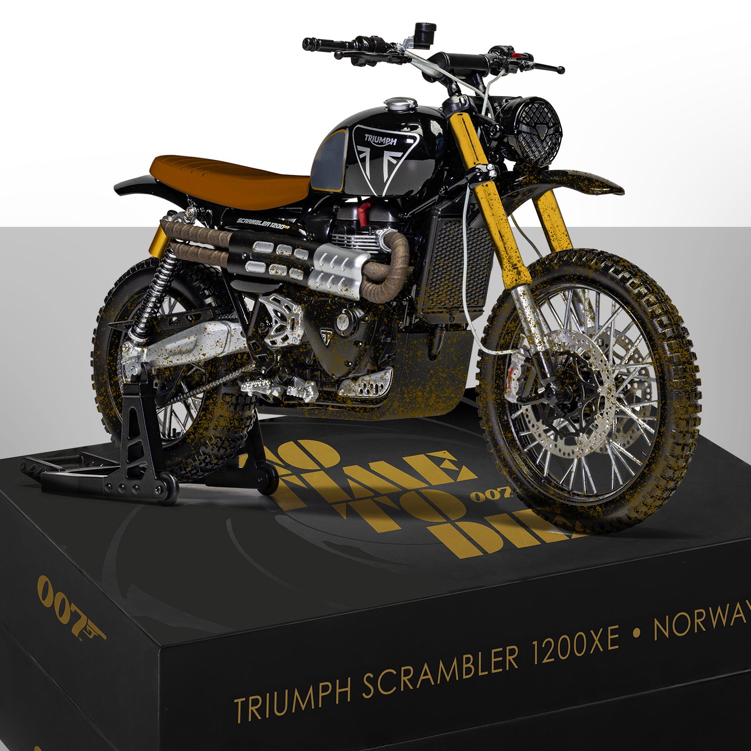 James Bond Triumph Scrambler 1200XE Model Bike - By Corgi (Pre-order) 007Store