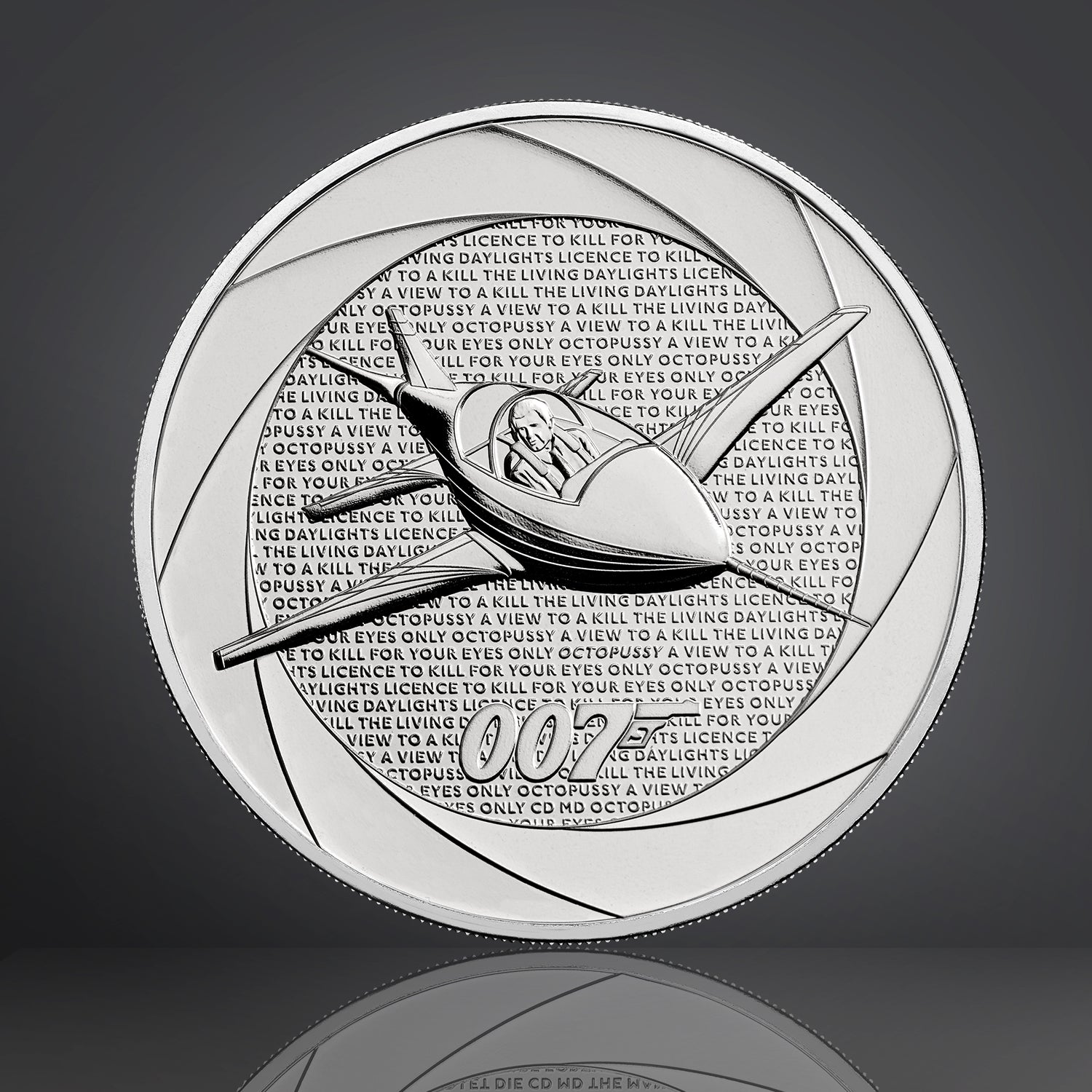 James Bond £5 Crown Brilliant Uncirculated Coin - 1980s Edition - By The Royal Mint 007Store