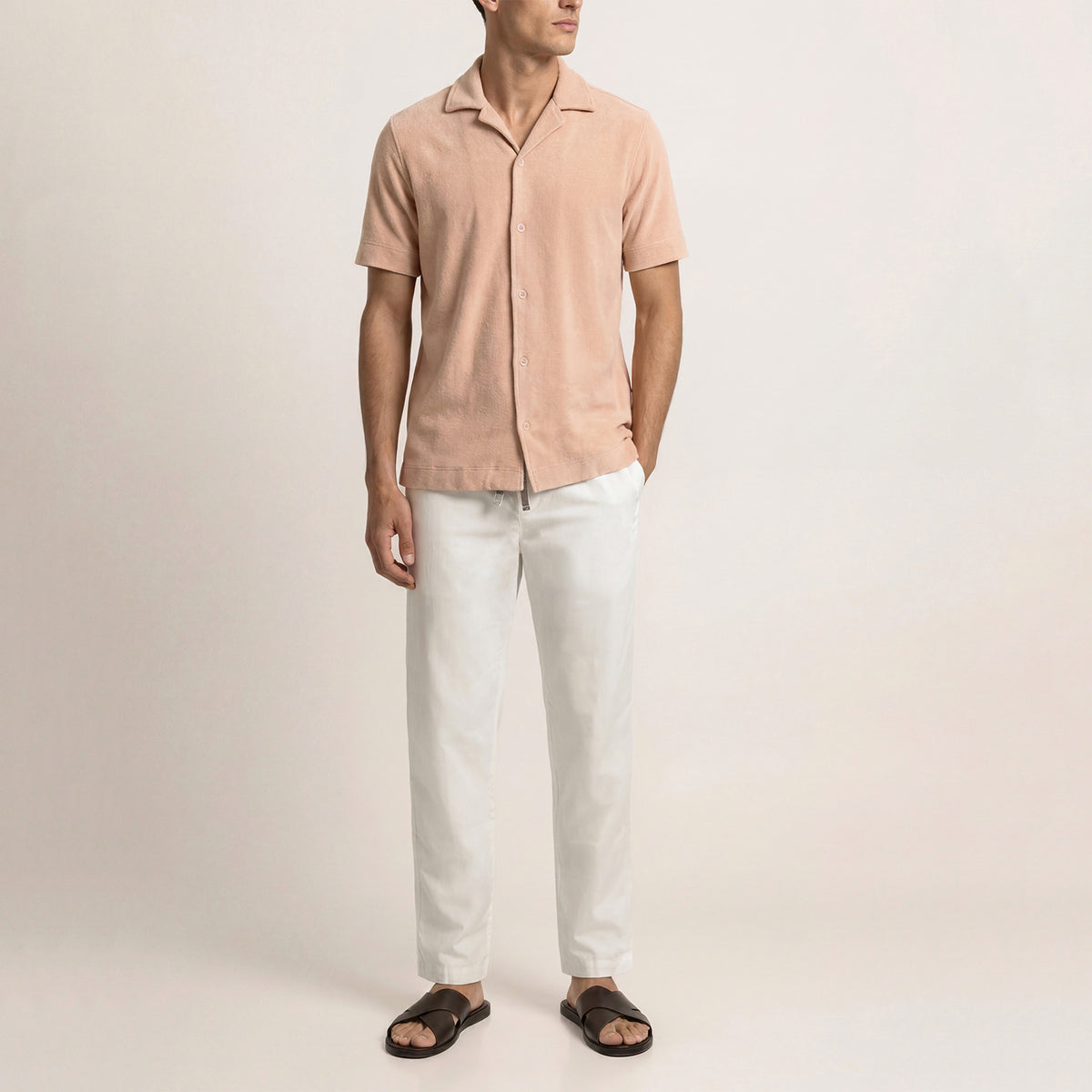 James Bond 007 First Light Relaxed Fit Towelling Shirt - By Orlebar Brown 007Store