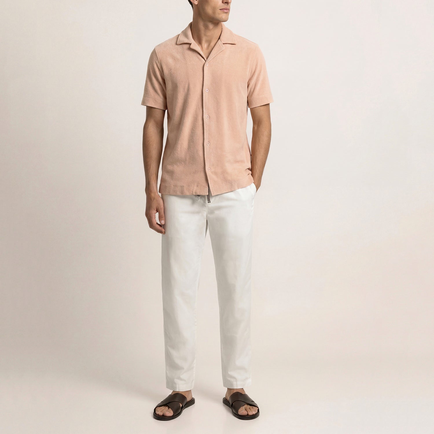 James Bond 007 First Light Relaxed Fit Towelling Shirt - By Orlebar Brown 007Store