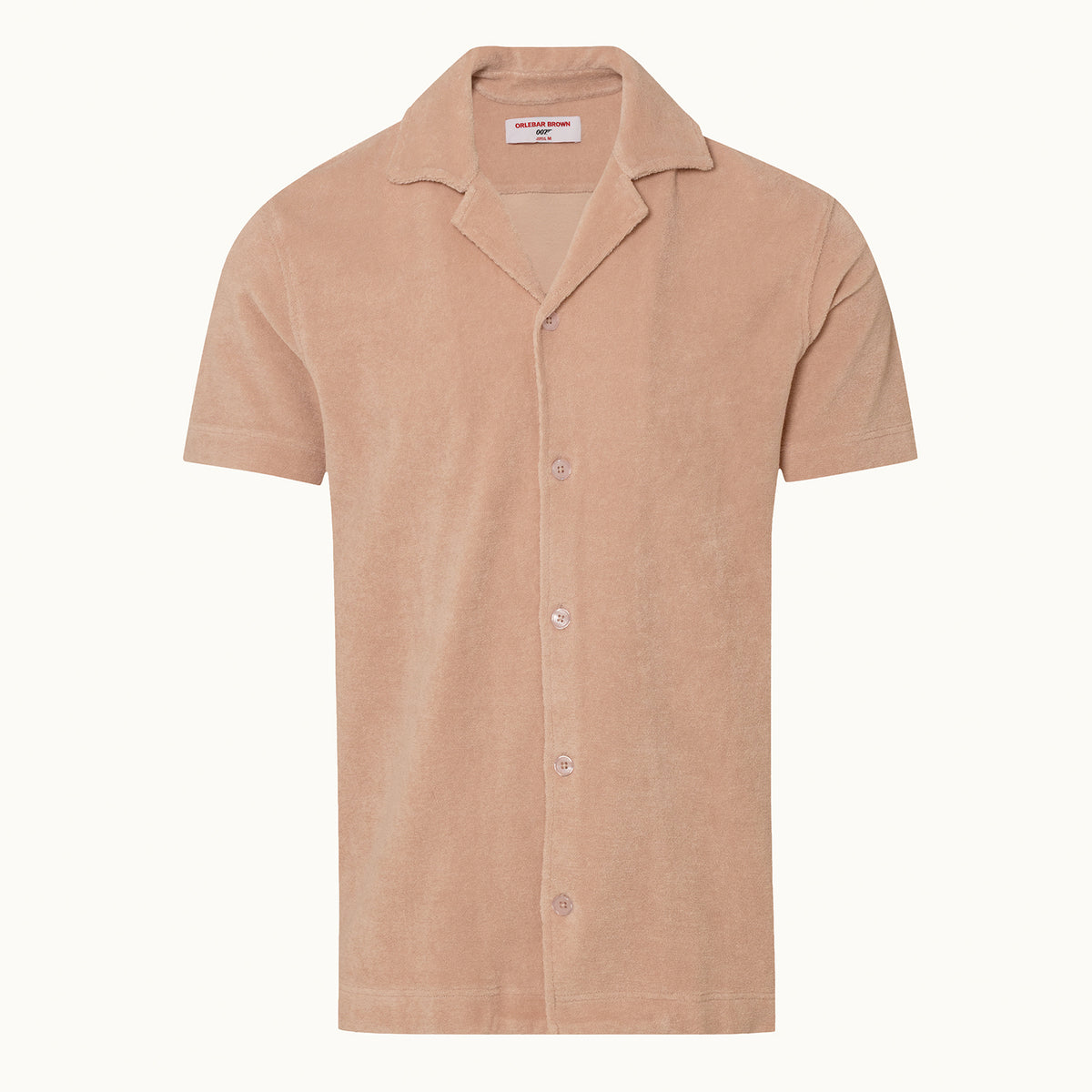 James Bond 007 First Light Relaxed Fit Towelling Shirt - By Orlebar Brown 007Store