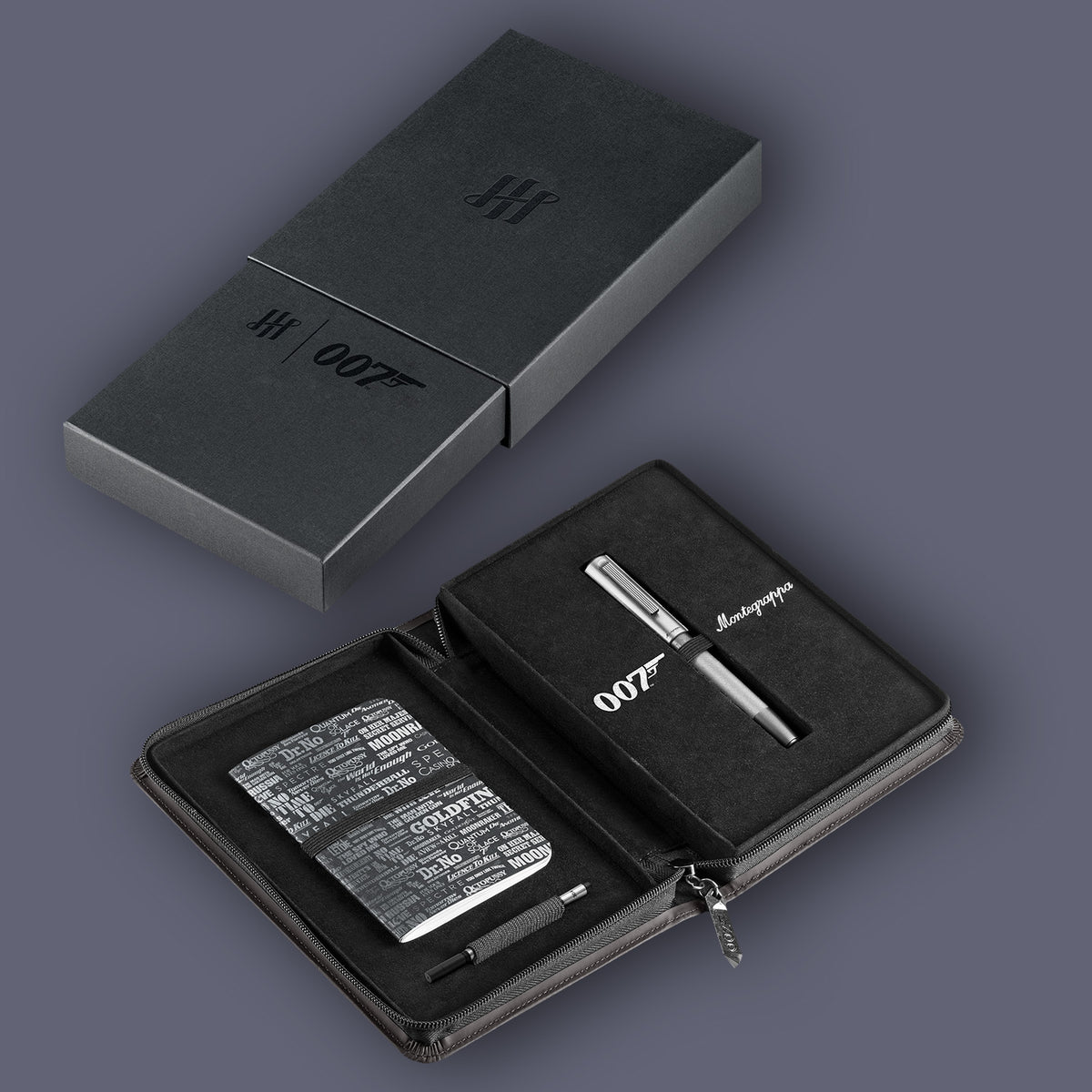 James Bond 007 Special Issue Fountain Pen - Silver Edition - By Montegrappa (Pre-order)