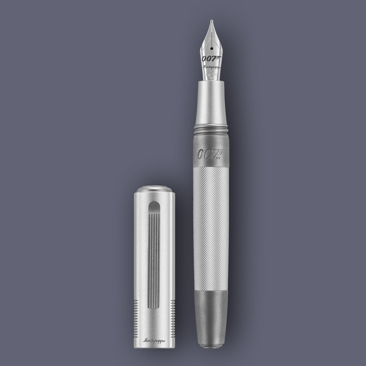 James Bond 007 Special Issue Fountain Pen - Silver Edition - By Montegrappa (Pre-order)