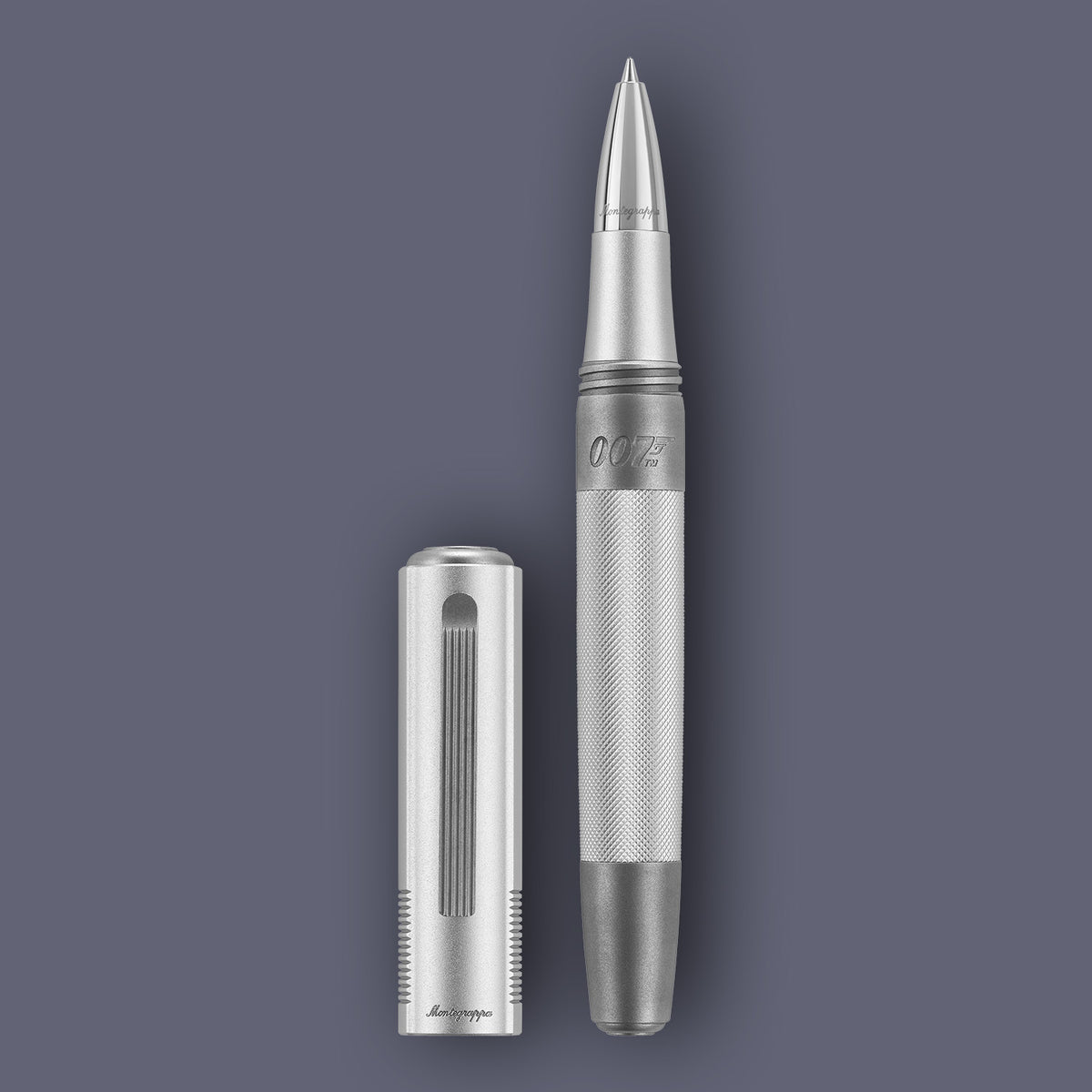 James Bond 007 Special Issue Rollerball Pen - Silver Edition - By Montegrappa