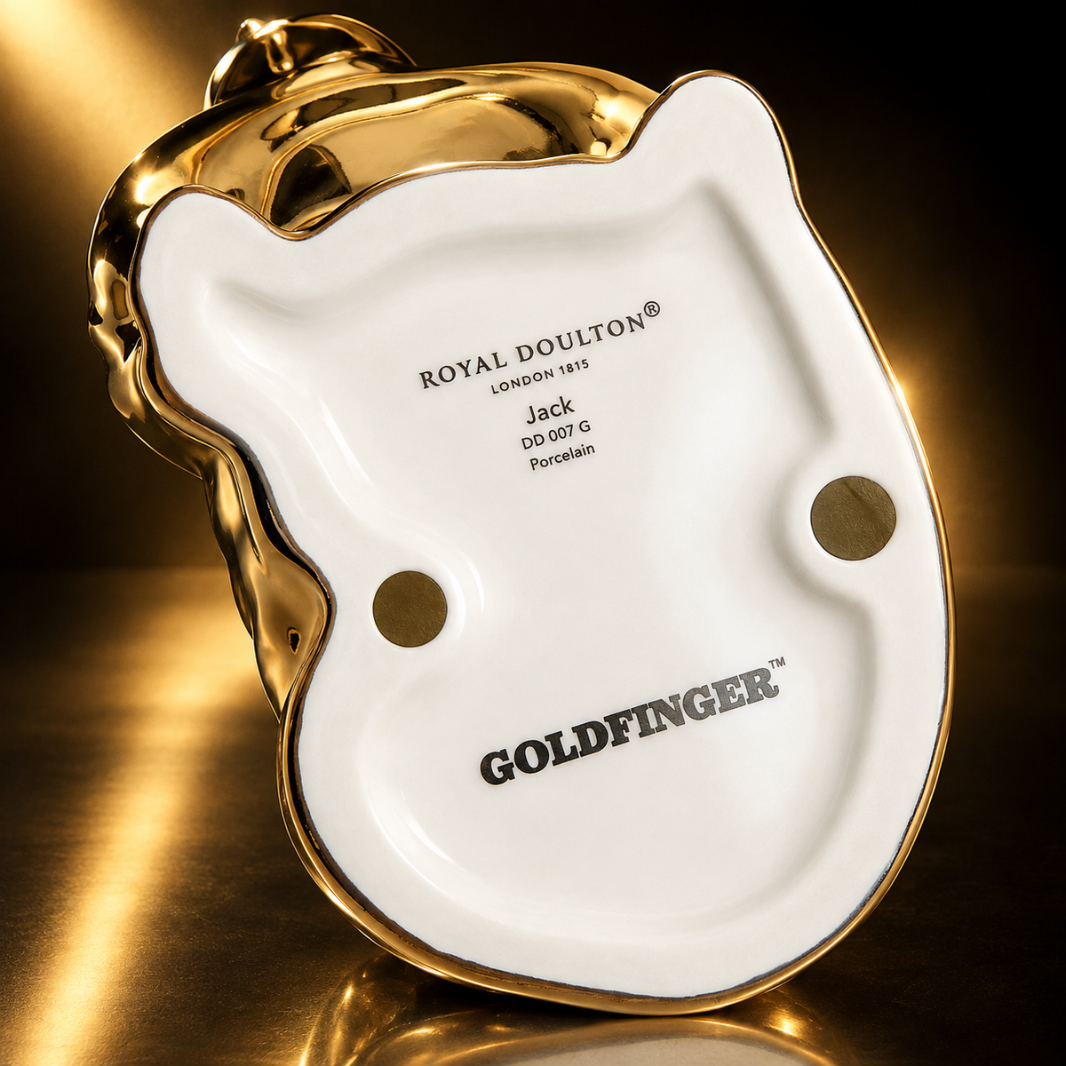 James Bond Jack the Bulldog Model - Goldfinger Edition - By Royal Doulton (Pre-order)