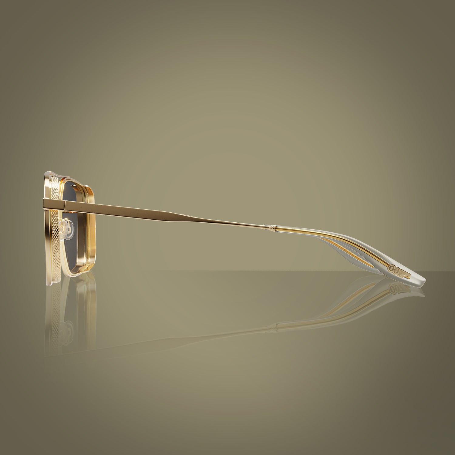 James Bond 007 Scaramanga - Gold / Gold Rush Sunglasses - By Barton Perreira (Pre-order) 007Store