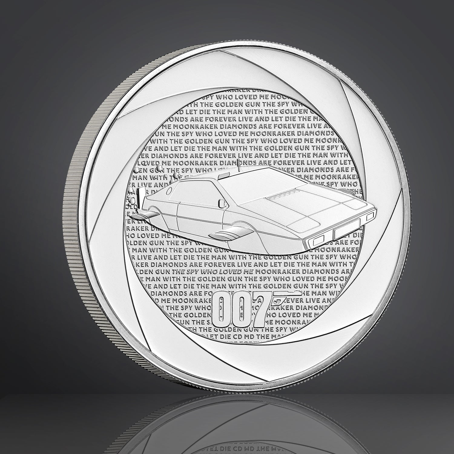 James Bond £5 Crown Brilliant Uncirculated Coin - 1970s Edition - by The Royal Mint 007Store