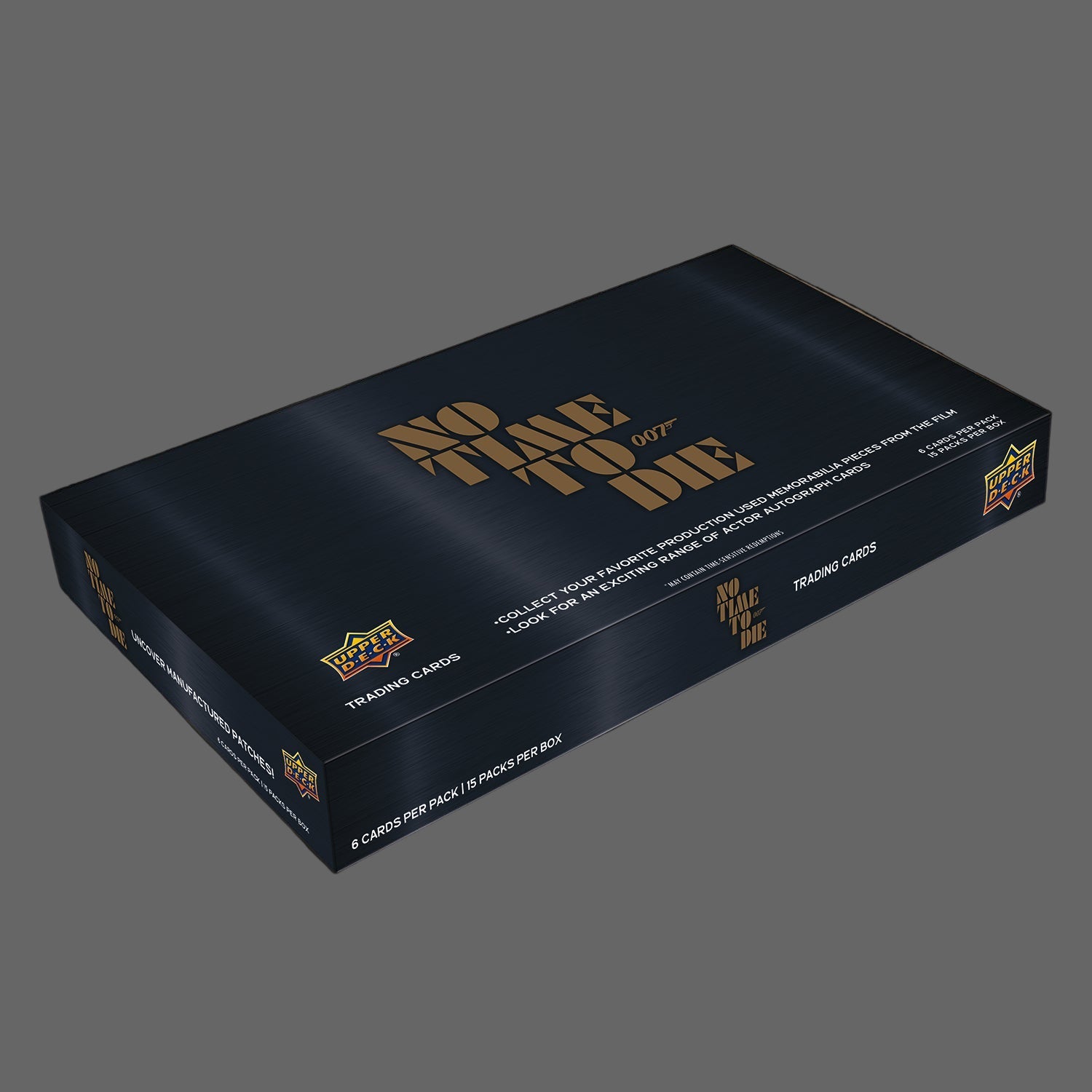 James Bond Trading Card Hobby Box - No Time To Die Edition - By Upper Deck