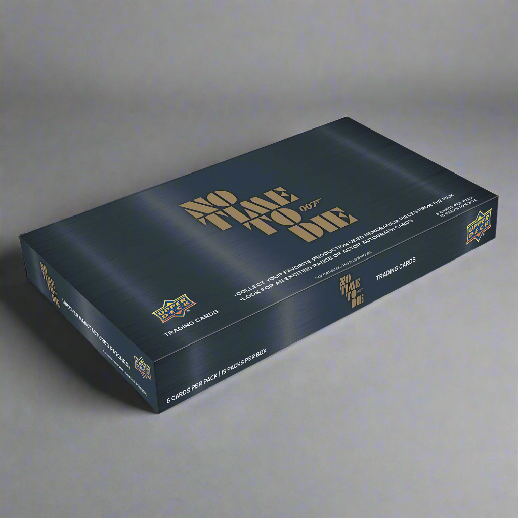 James Bond Trading Card Hobby Box - No Time To Die Edition - By Upper Deck 007Store