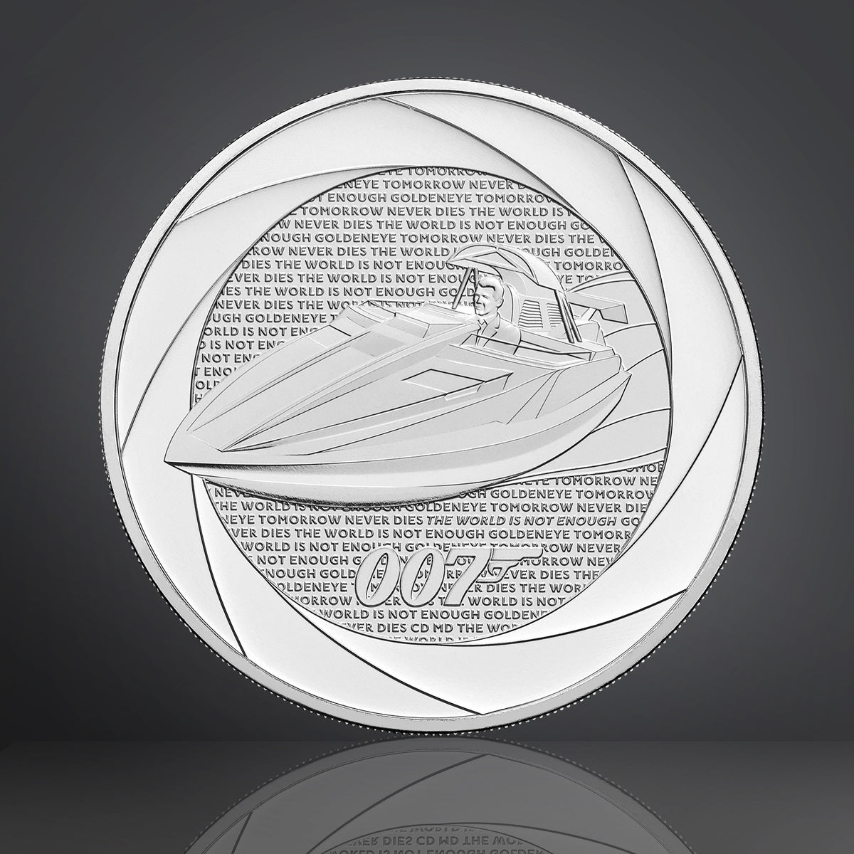James Bond £5 Crown Brilliant Uncirculated Coin - 1990s Edition - By The Royal Mint