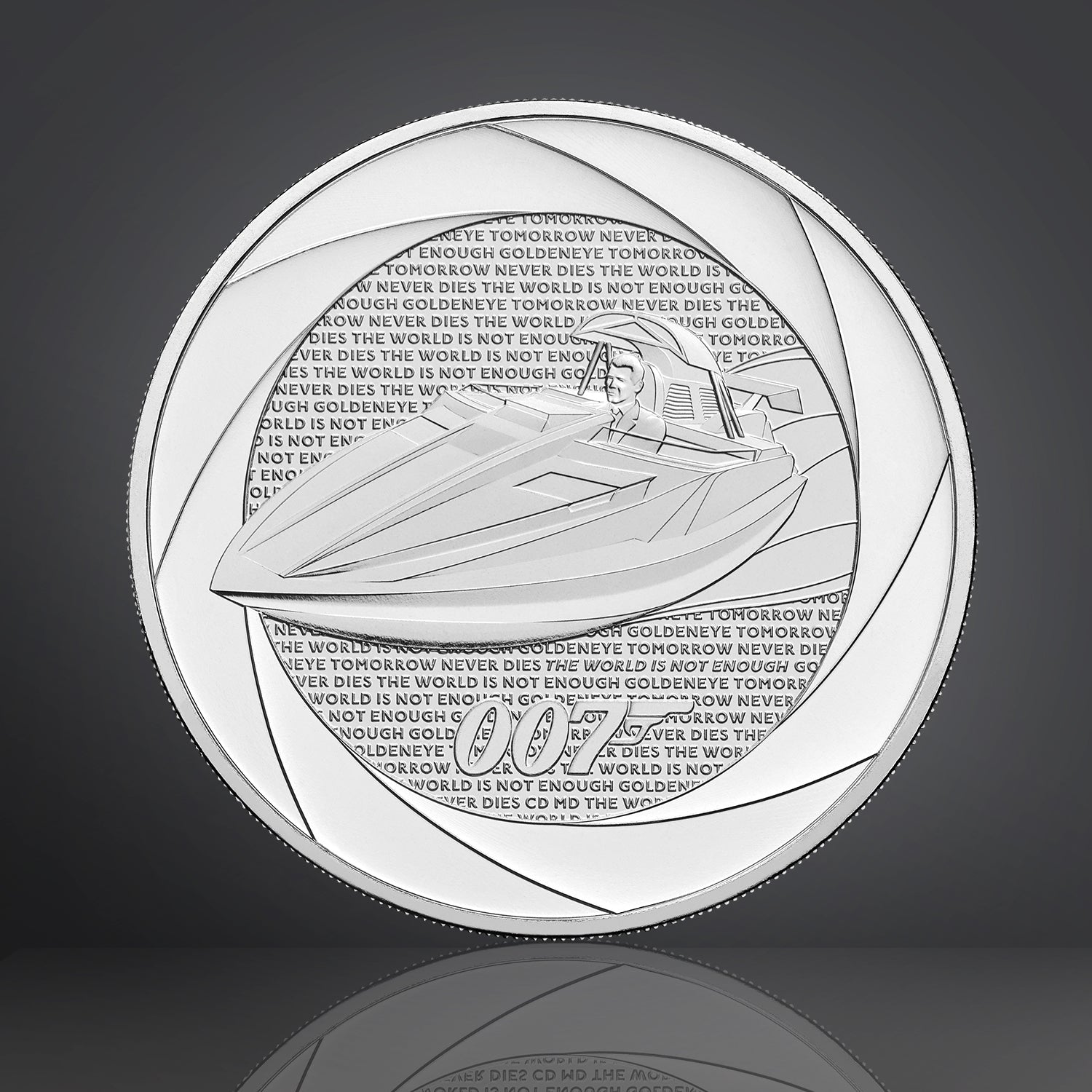 James Bond £5 Crown Brilliant Uncirculated Coin - 1990s Edition - By The Royal Mint 007Store