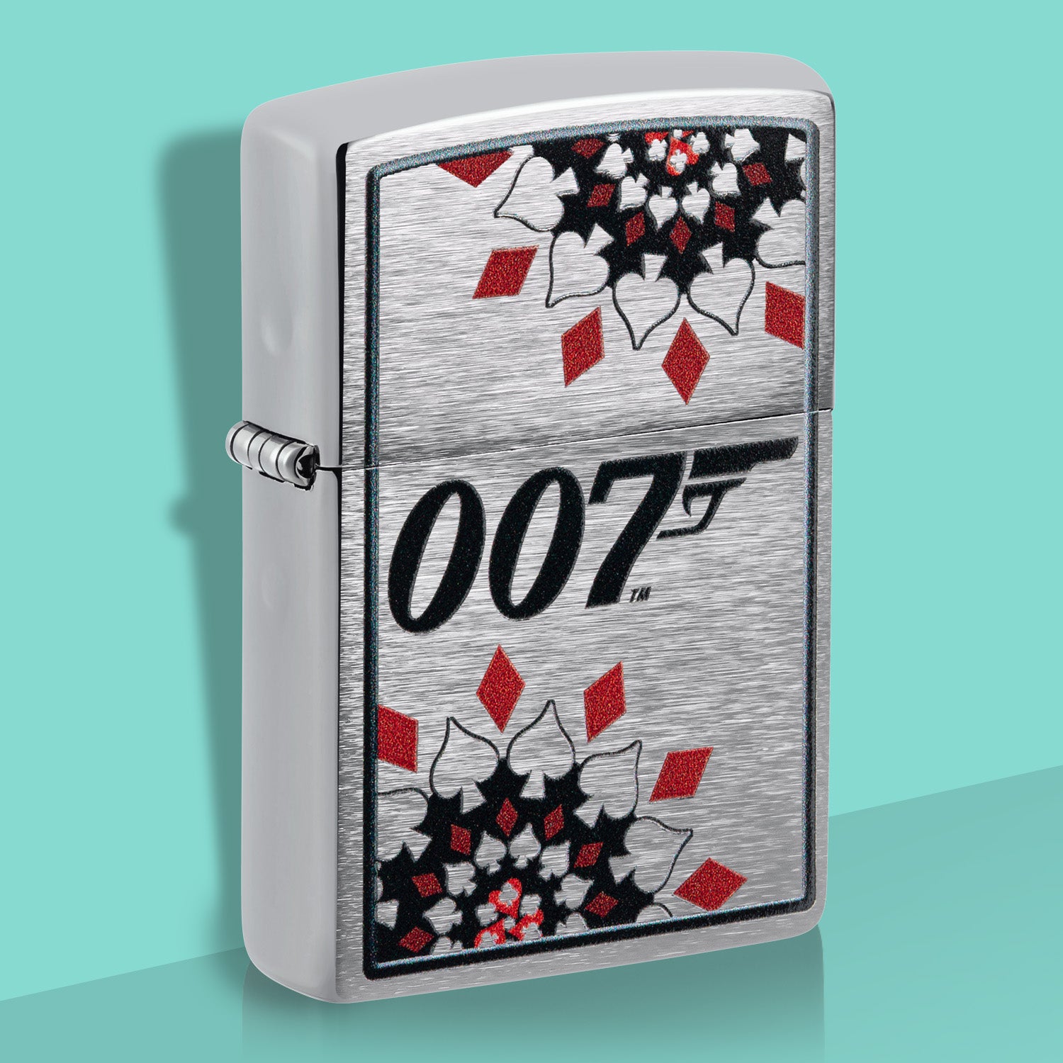 James Bond Zippo Lighter - Casino Royale Poker Card Edition 007Store