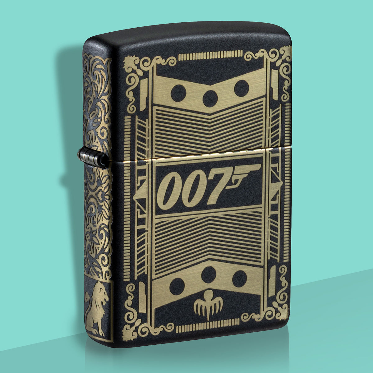 James Bond Zippo Lighter - Motif Armor Case Numbered Edition