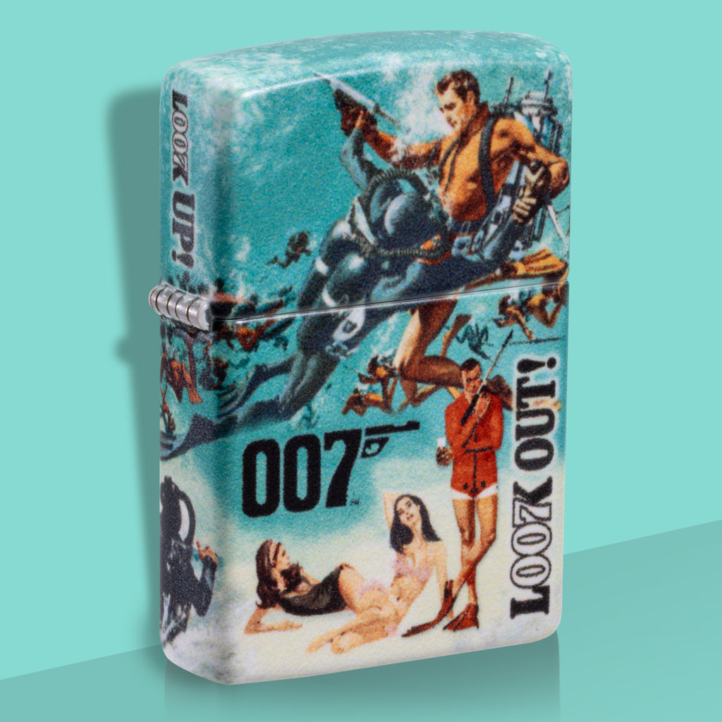 James Bond Zippo Lighter - Thunderball Poster Edition | 007Store