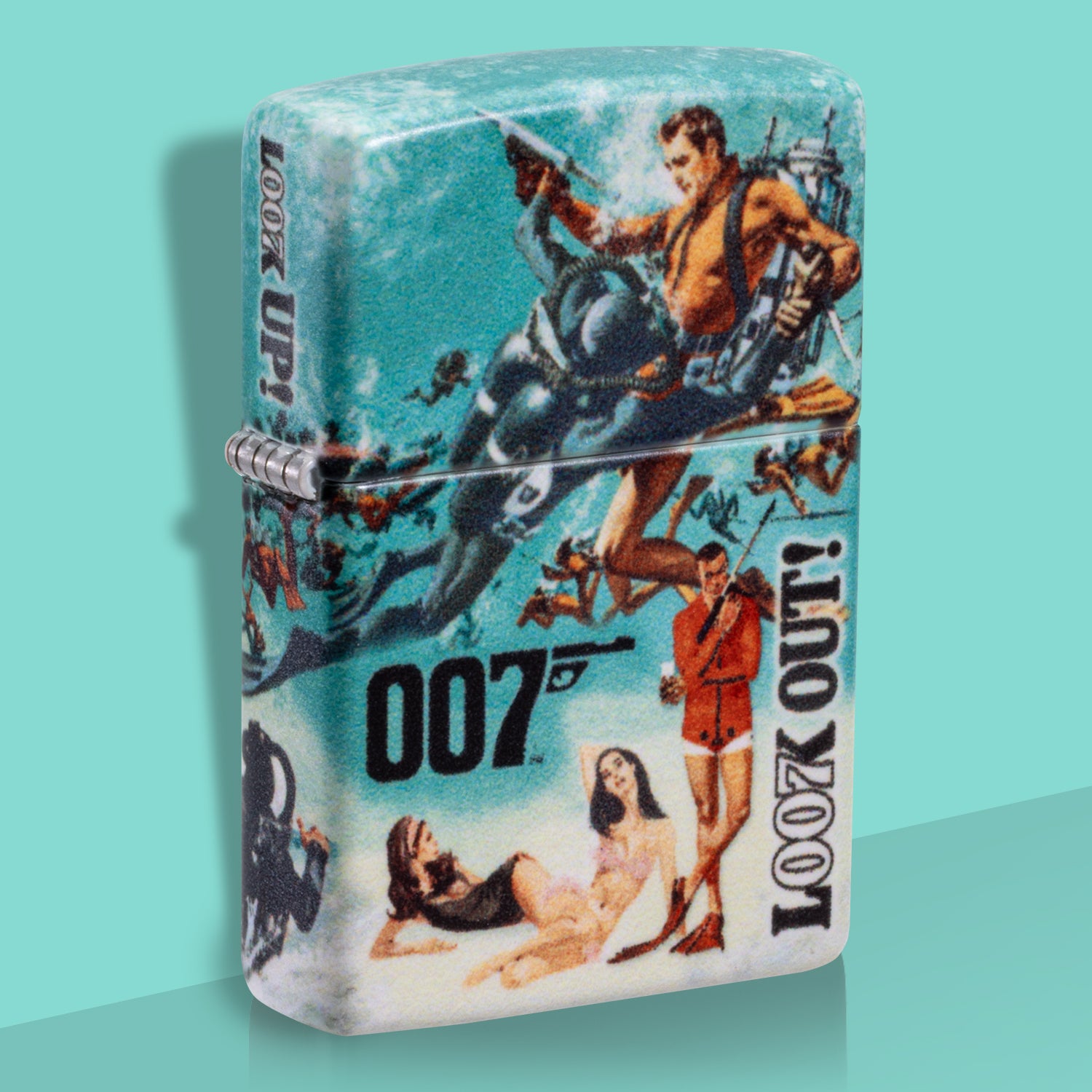 James Bond Zippo Lighter - Thunderball Poster Edition 007Store