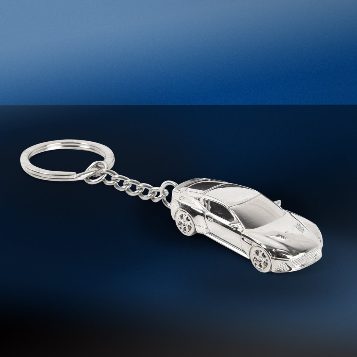 James Bond Aston Martin DBS Superleggera Car Keyring - No Time To Die Edition